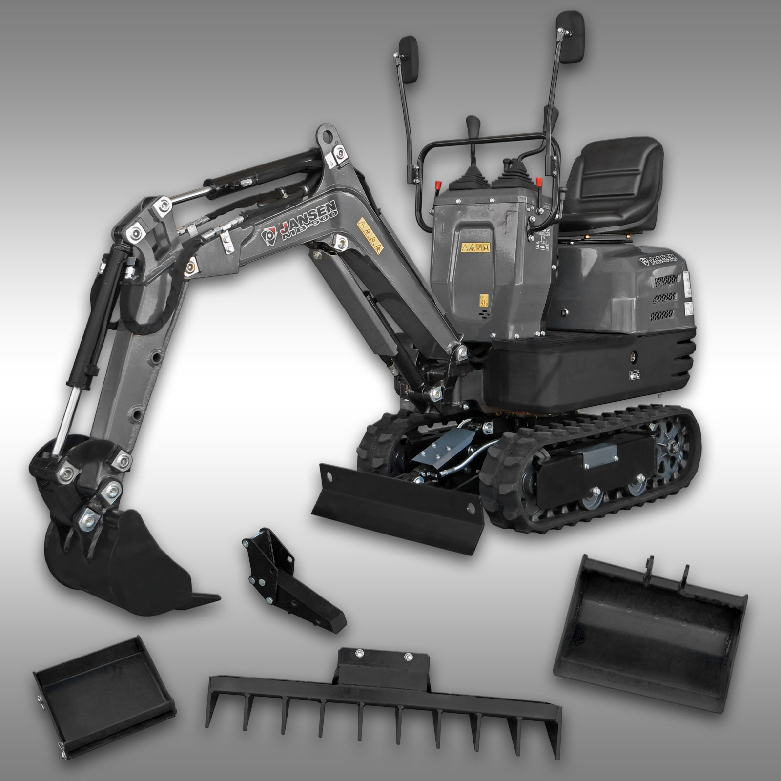 Jansen MB-500 Minibager komplet set
