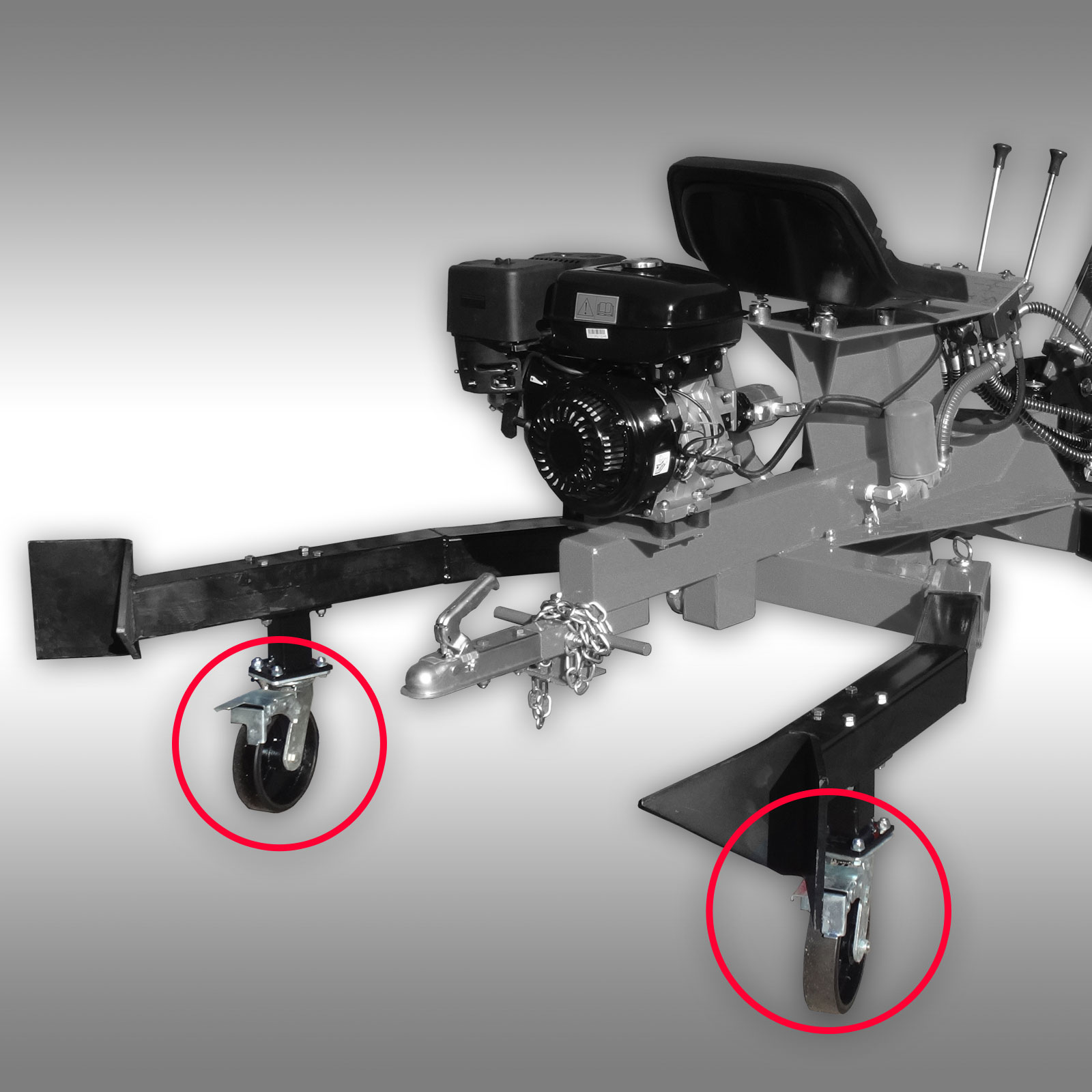 Jansen MB-360 Posuvné kolieska 