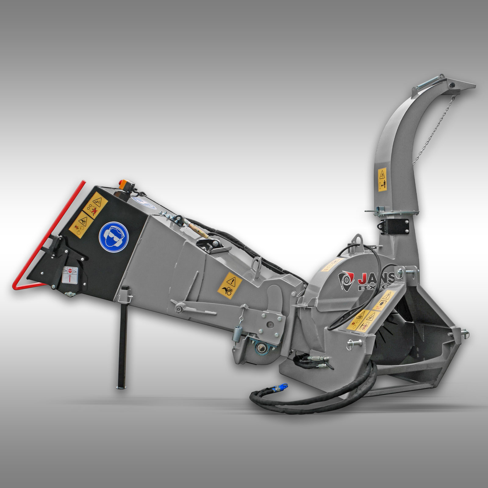 Jansen BX-62RS drvič - štiepkovač konárov za traktor