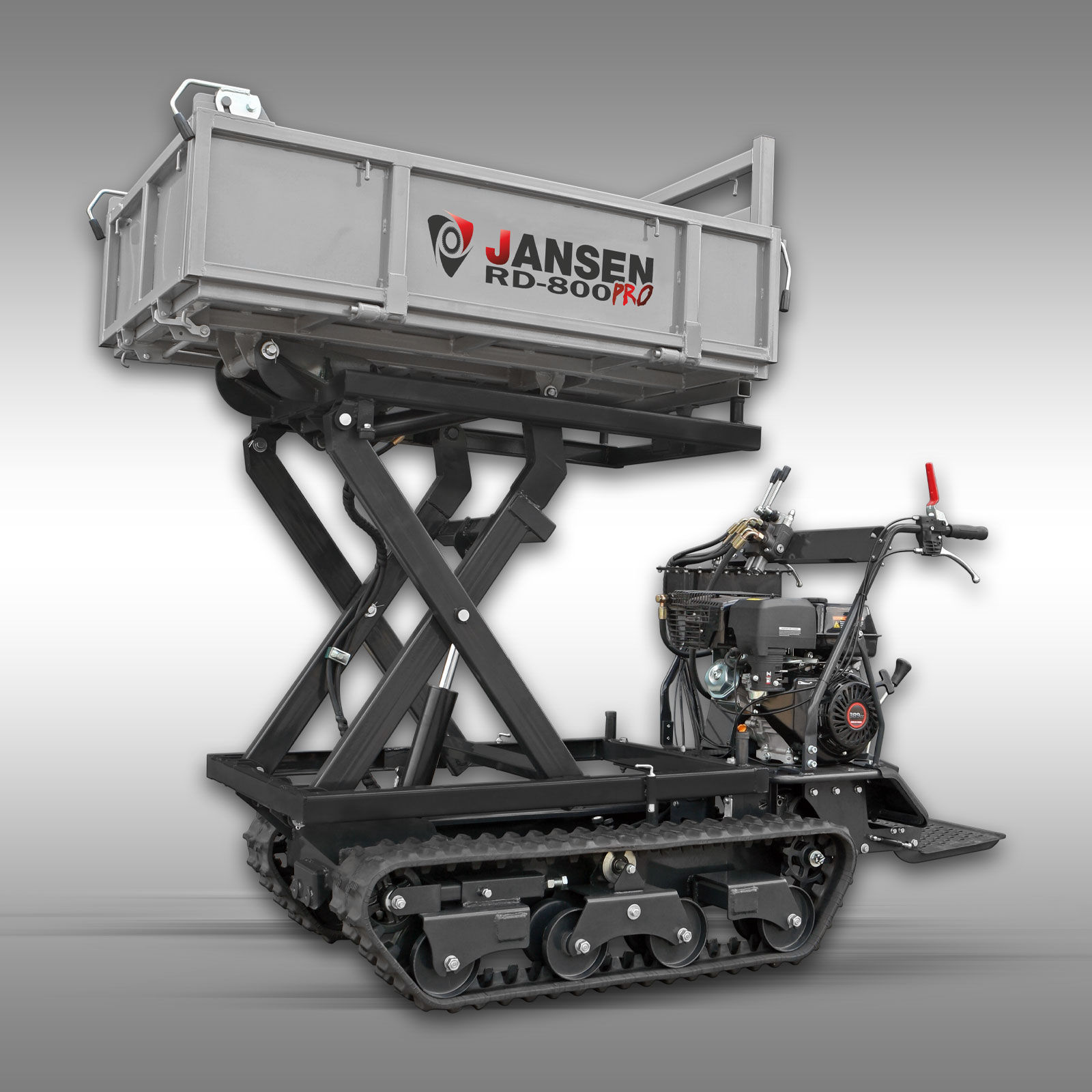 Jansen RD-800pro Dumper, 15 koňový motor, s výškovým vyklápaním