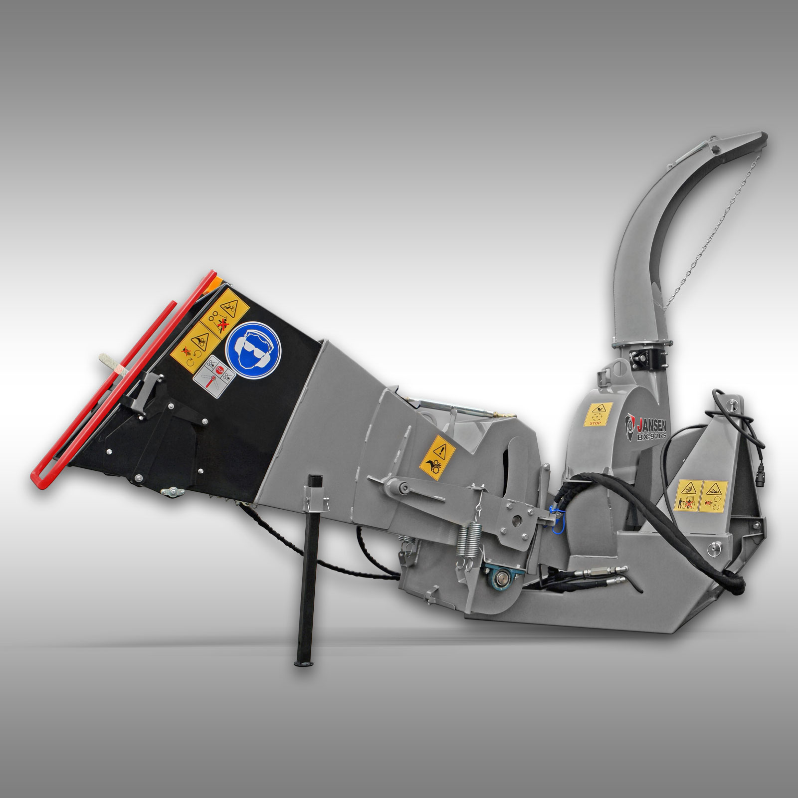 Jansen BX-92RS drvič - štiepkovač konárov za traktor