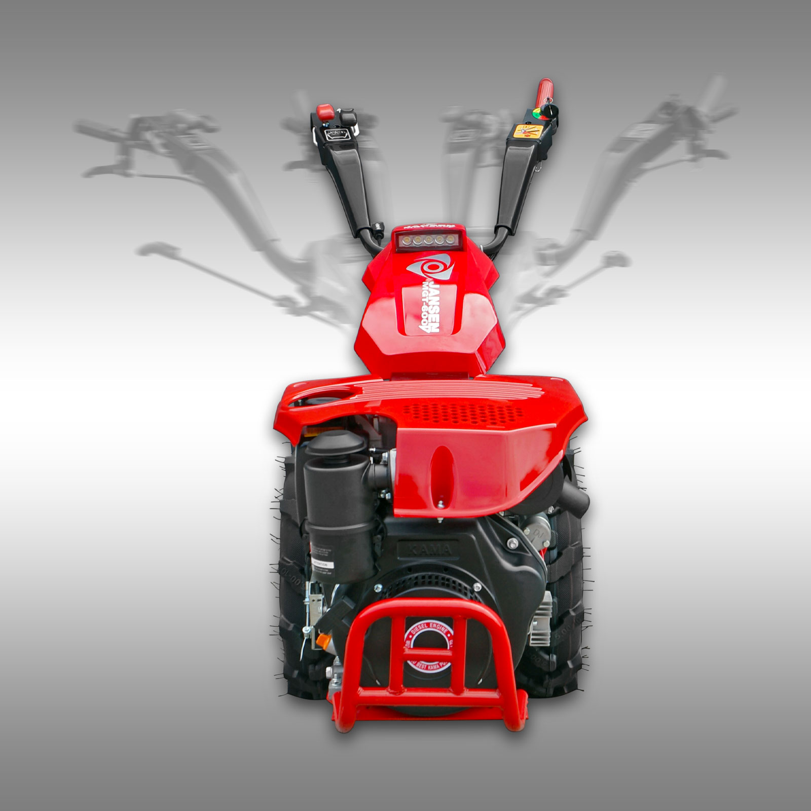 Jansen MGT-600D dvojkolesový jednoosý traktor