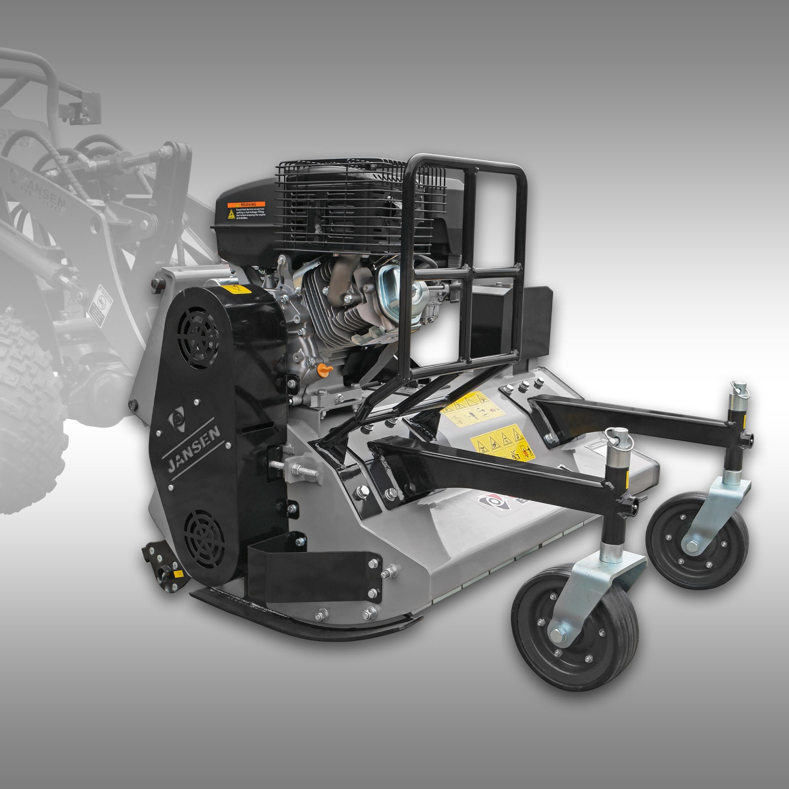 Jansen BMM-100 s benzínovým motorom pre HL-500E