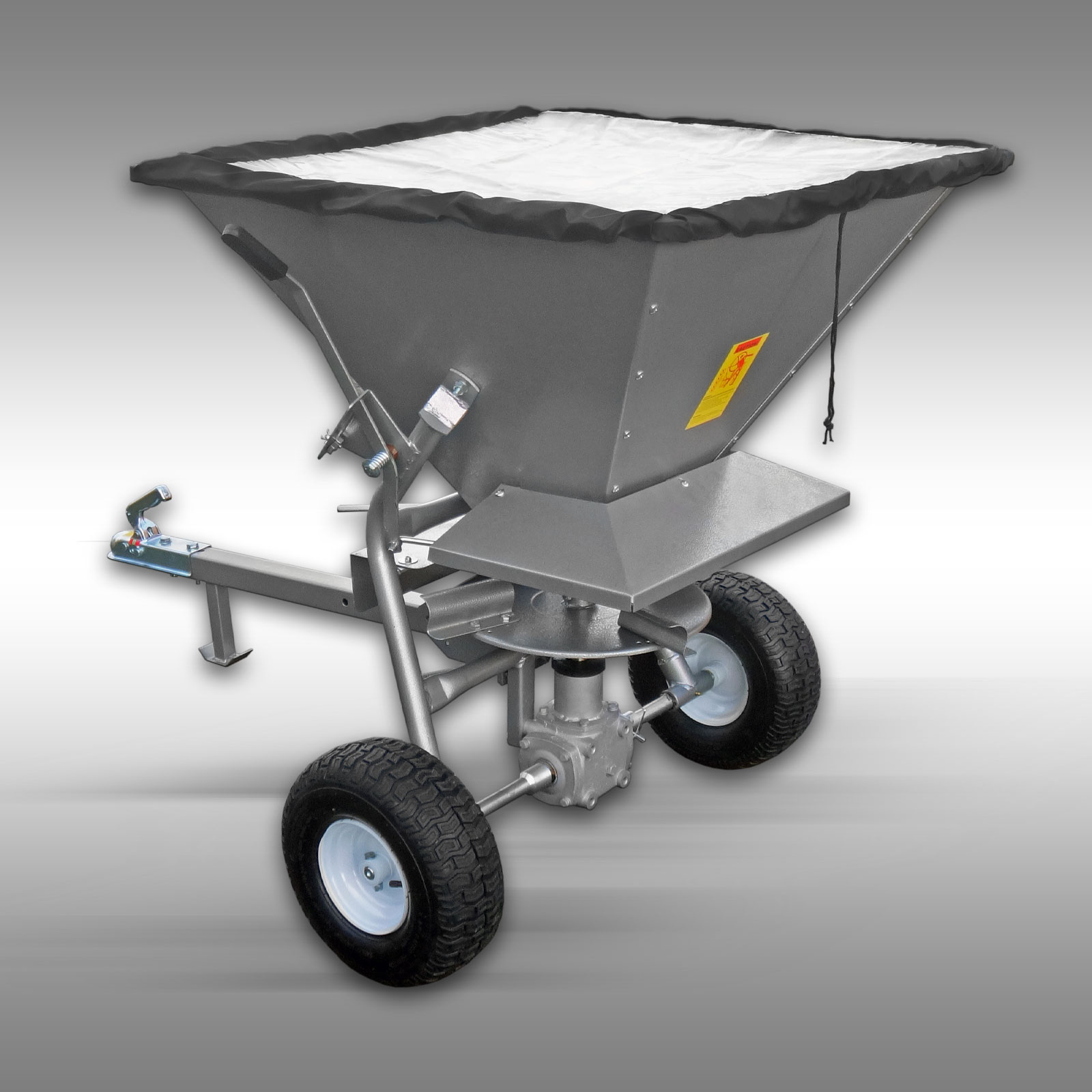 Rozmetací vozík Jansen SW-200, rozmetač hnojív, rozmetač soli