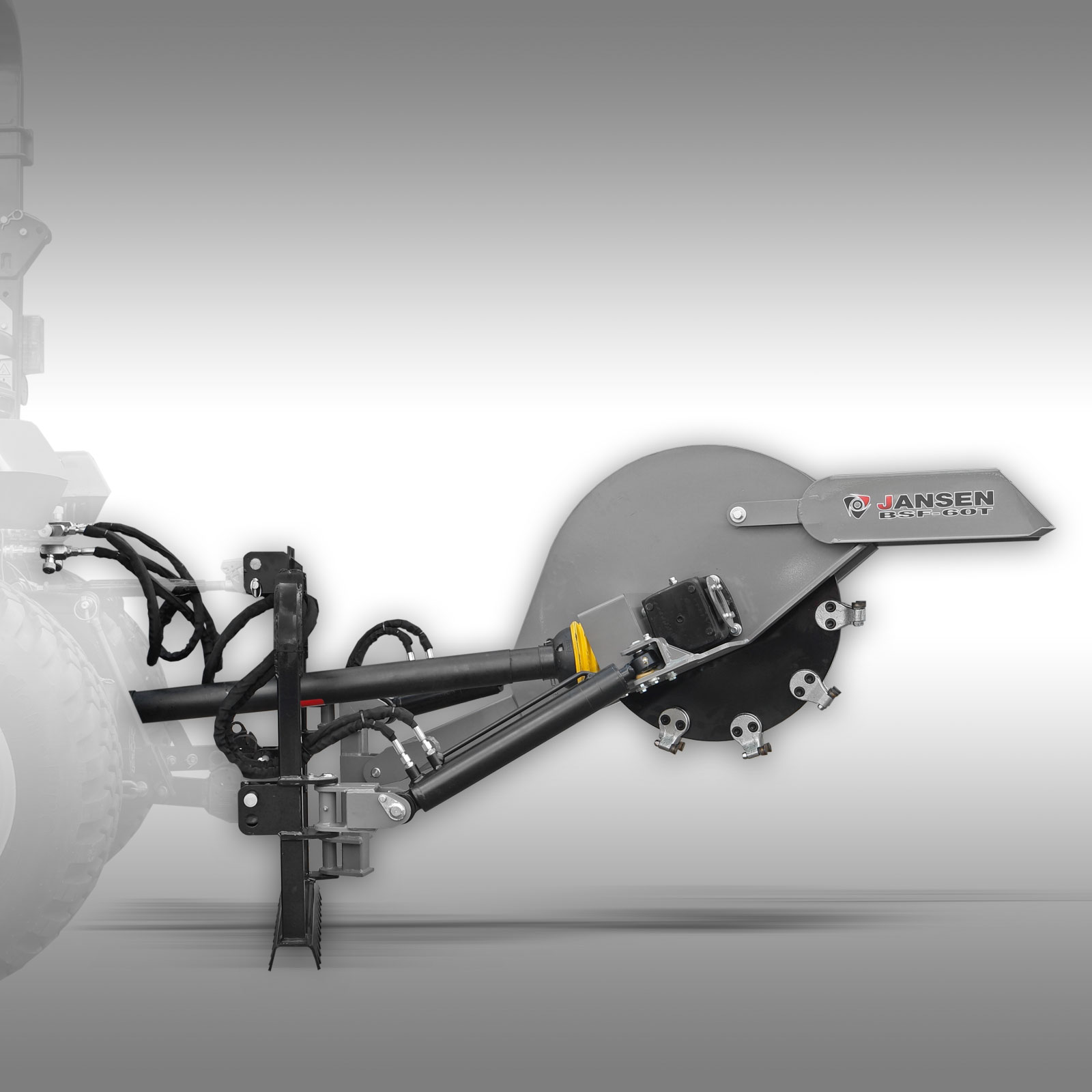 Jansen BSF-60T Pňová fréza na traktor