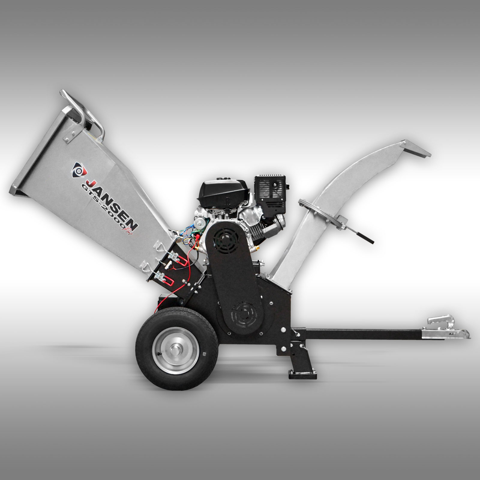 Jansen GTS-2000pro drvič - štiepkovač konárov