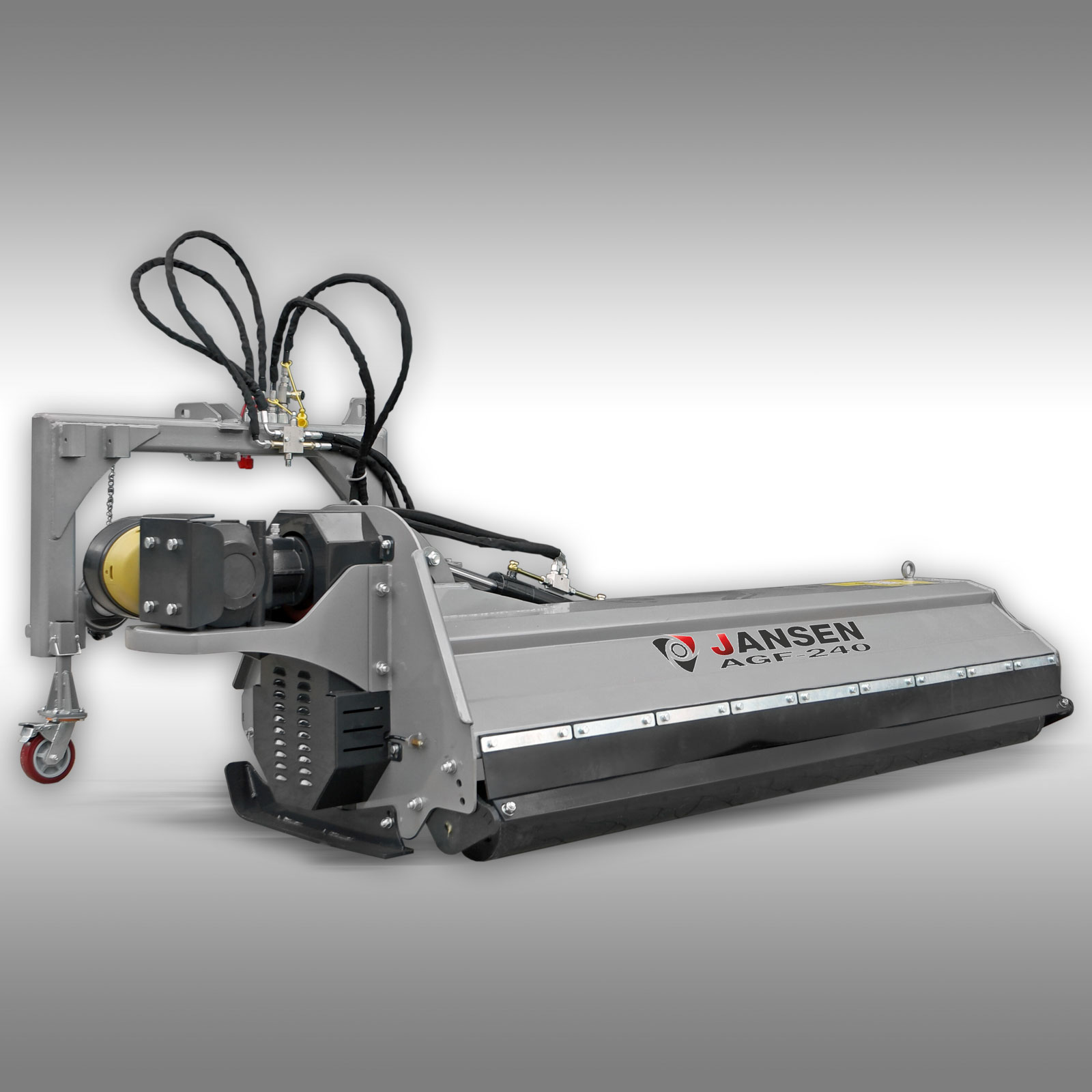 Jansen AGF-240 - 240cm priekopový mulčovač