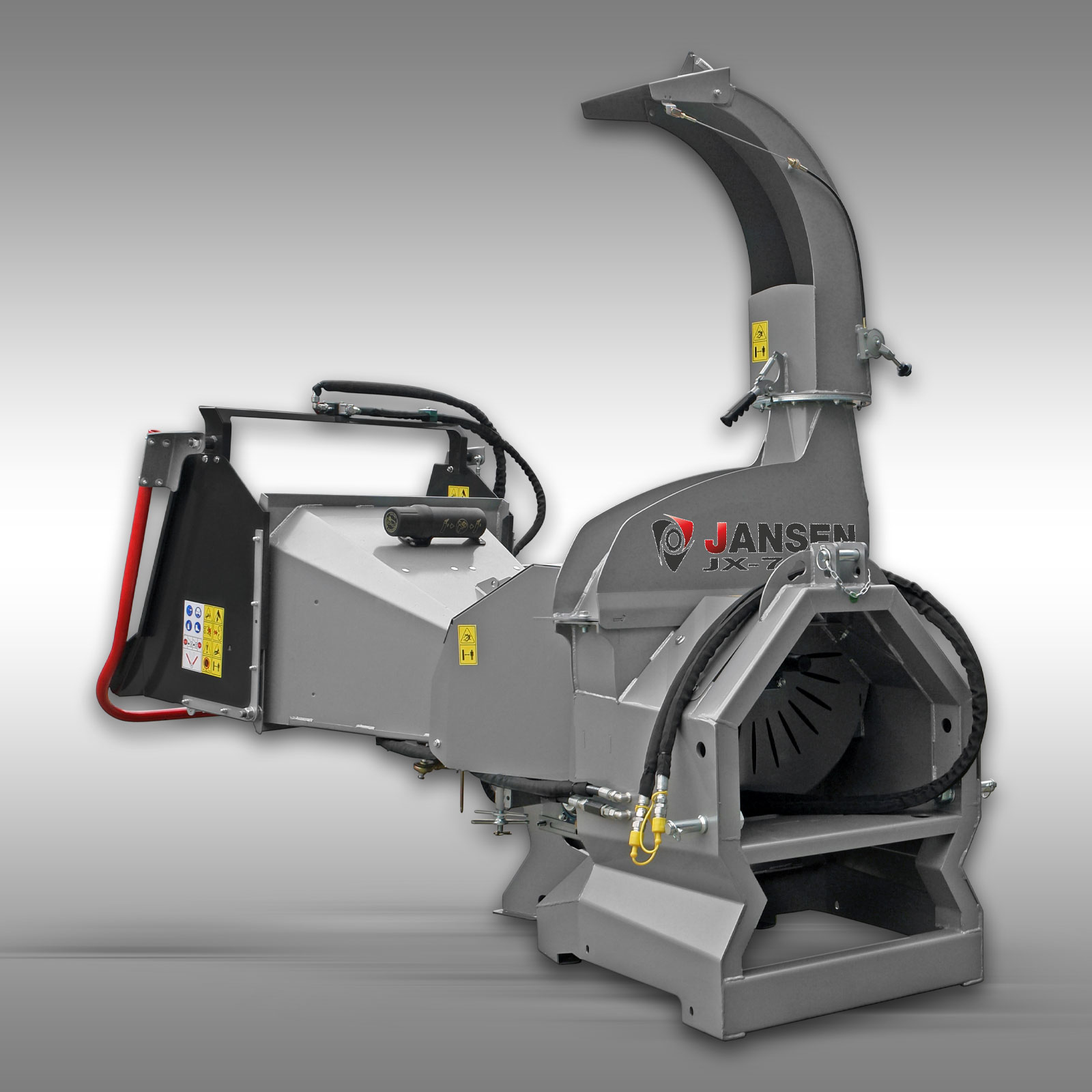 Jansen JX-72RS drvič - štiepkovač konárov za traktor