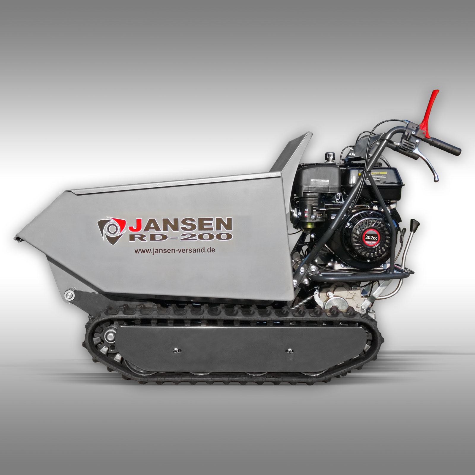  Jansen RD-200 Dumper, 9 koňový benzínový motor 