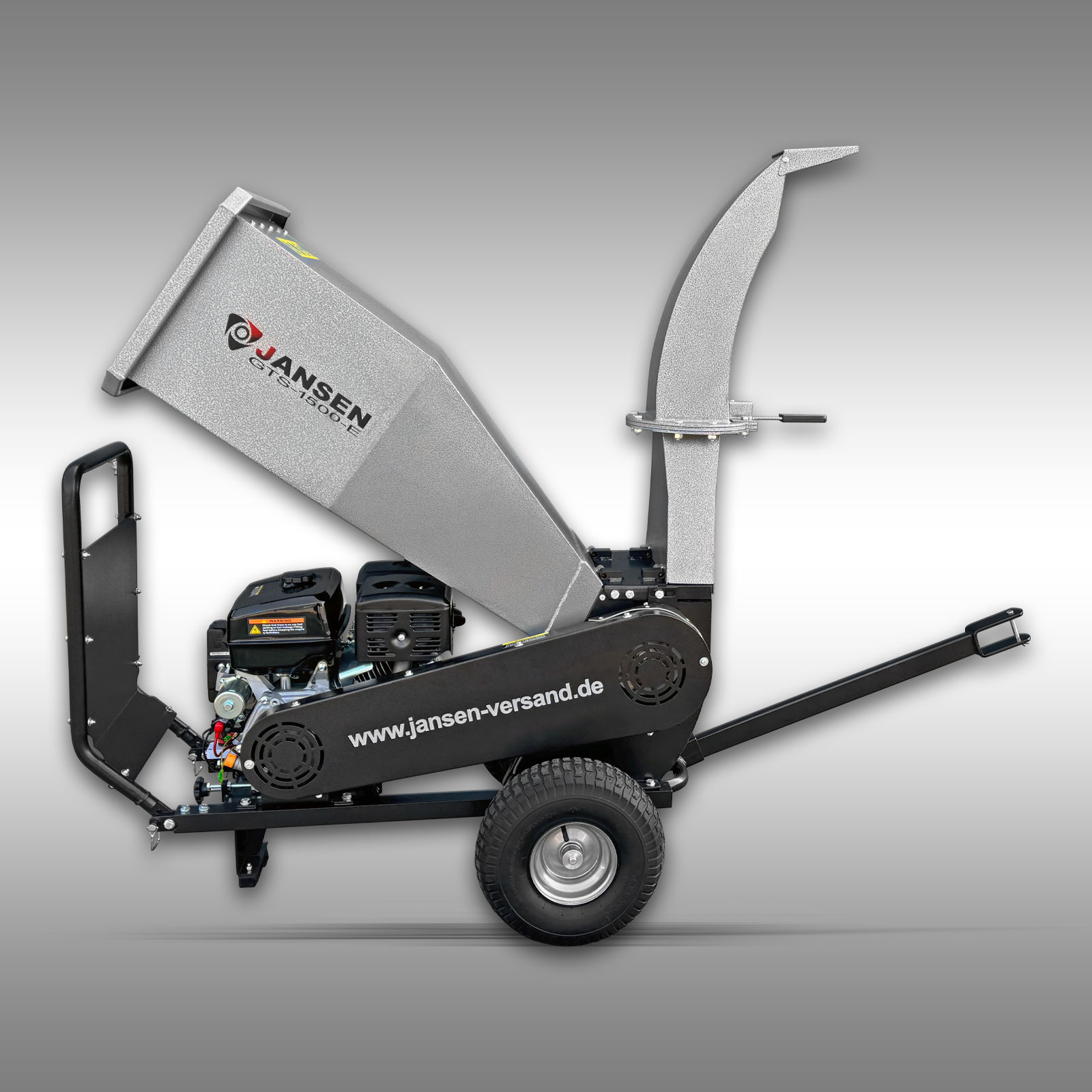 Jansen GTS-1500E drvič - štiepkovač konárov