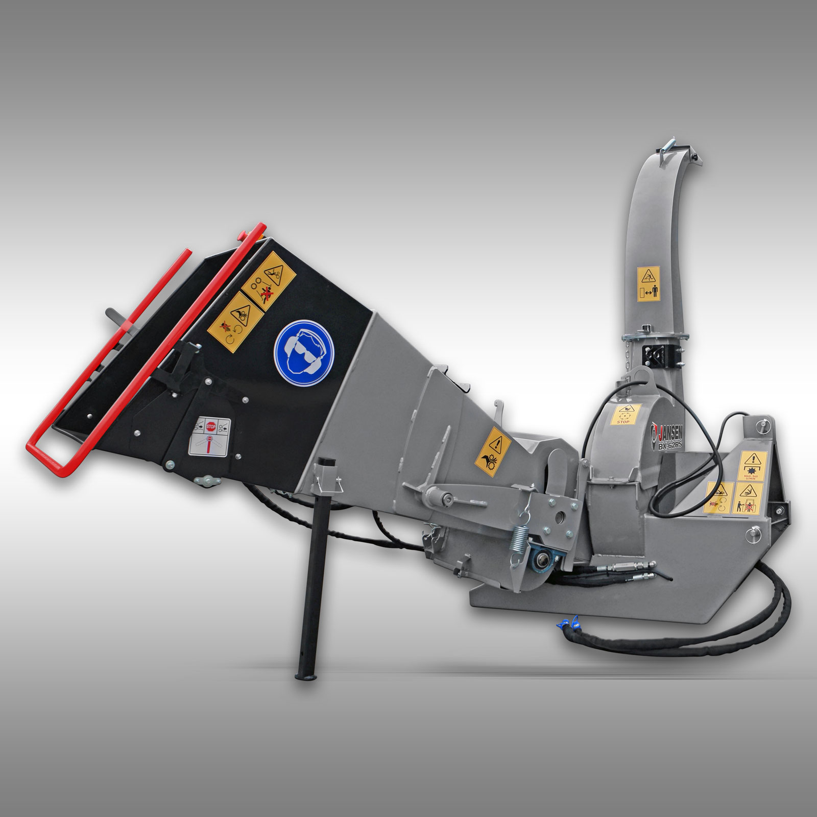 Jansen BX-62RS drvič - štiepkovač konárov za traktor