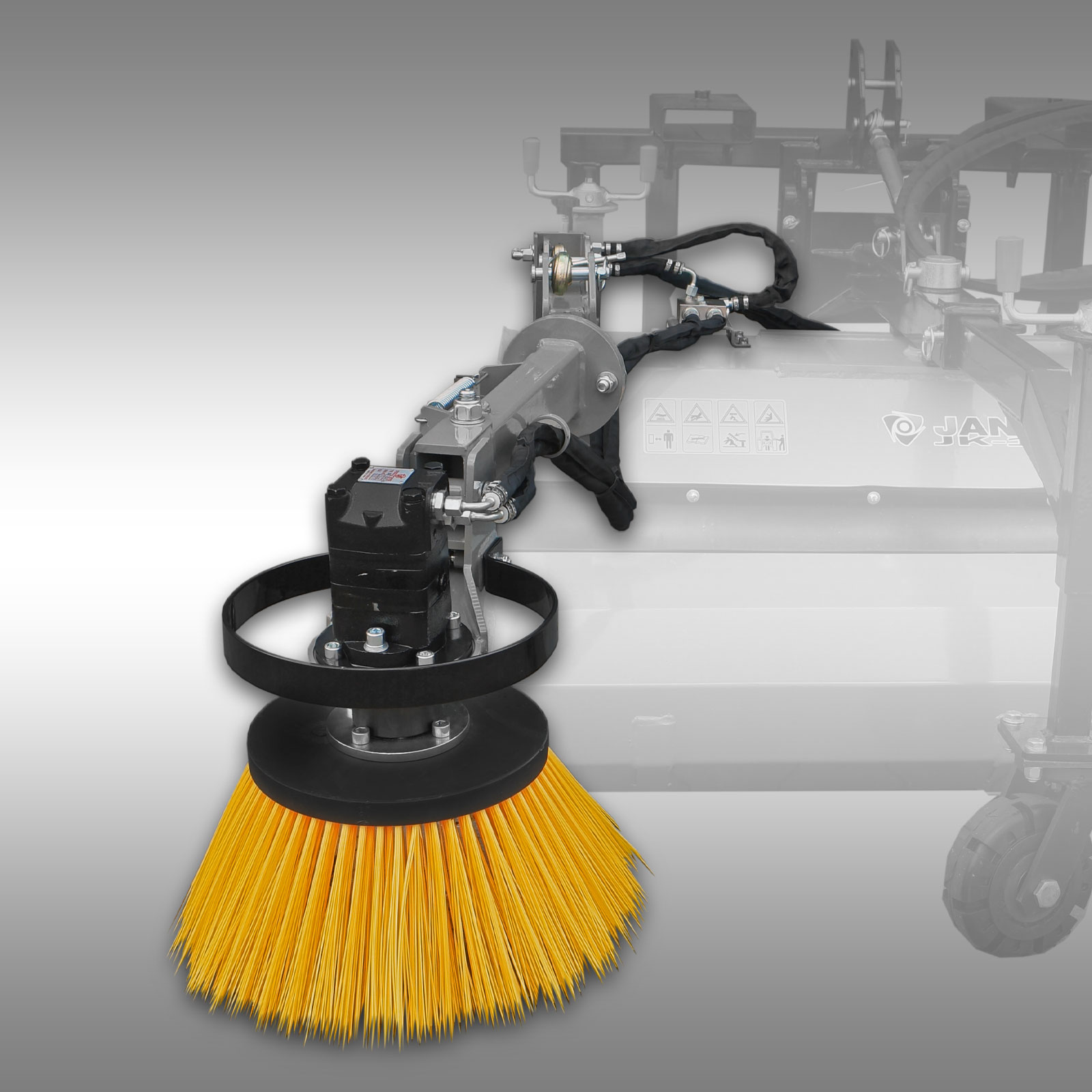 Bočná zametacia metla pre Jansen JK-130, hydraulická