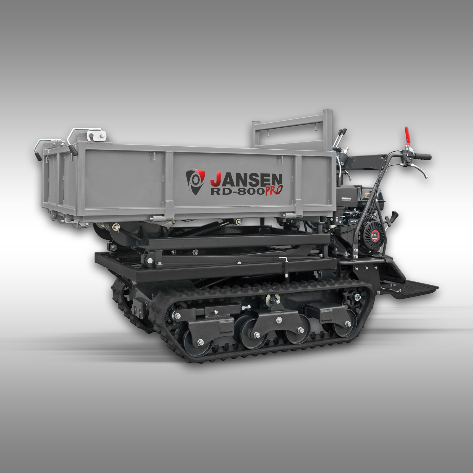 Jansen RD-800pro Dumper, 15 koňový motor, s výškovým vyklápaním