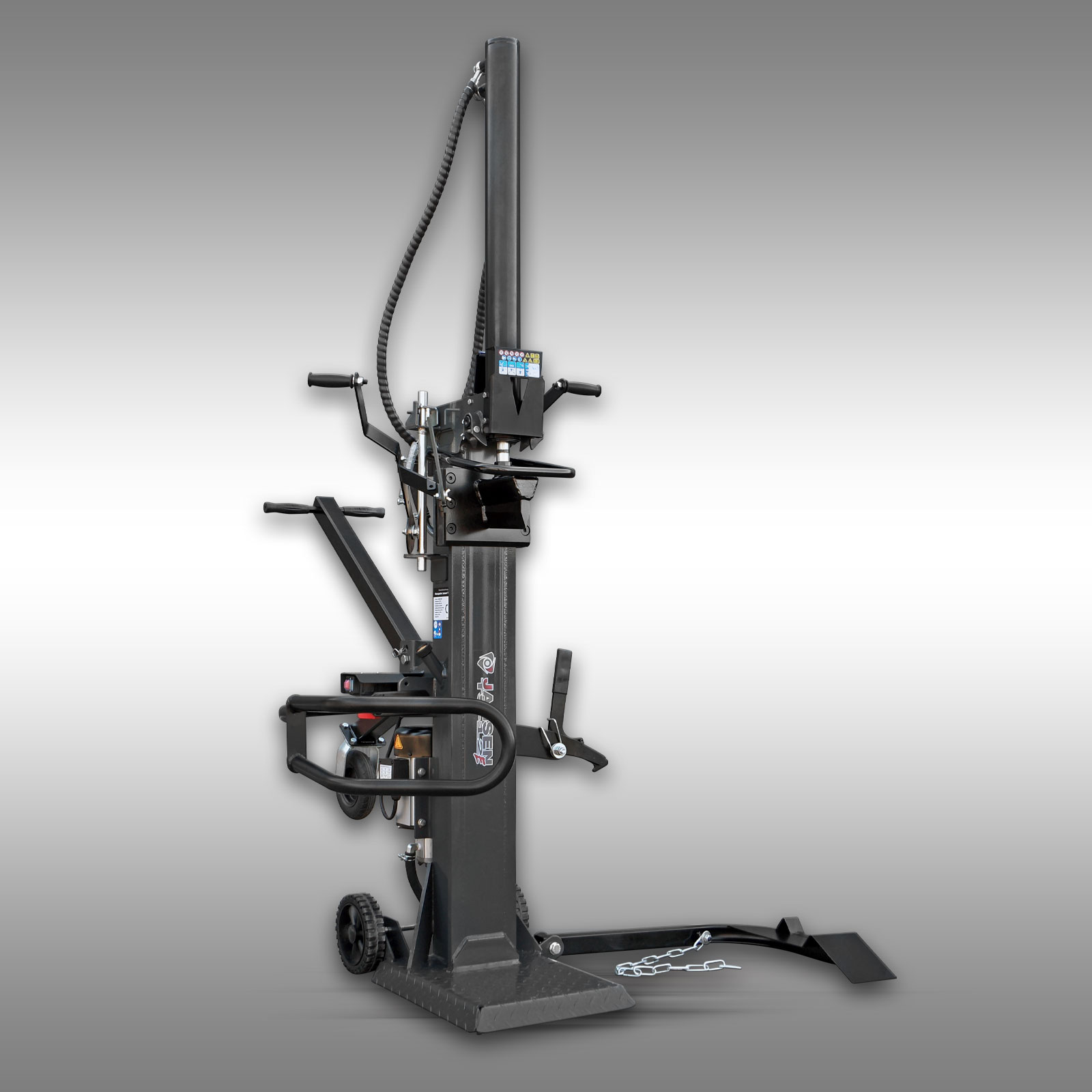 Štiepačka dreva Jansen TS-12E, 12 ton s elektrickým motorom 5kw, vertikálna