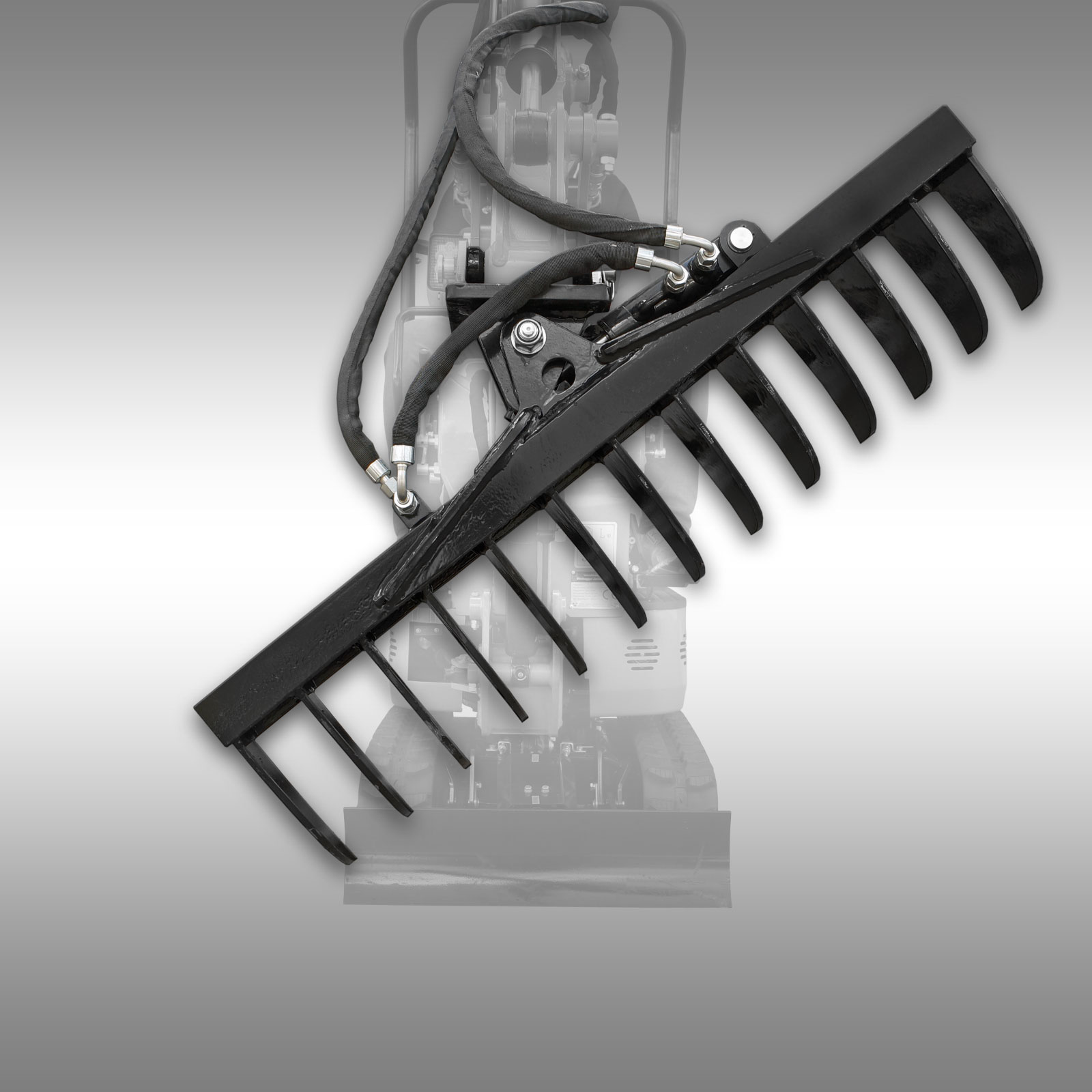 Jansen MB-800 Hydraulické naklapacie hrable 