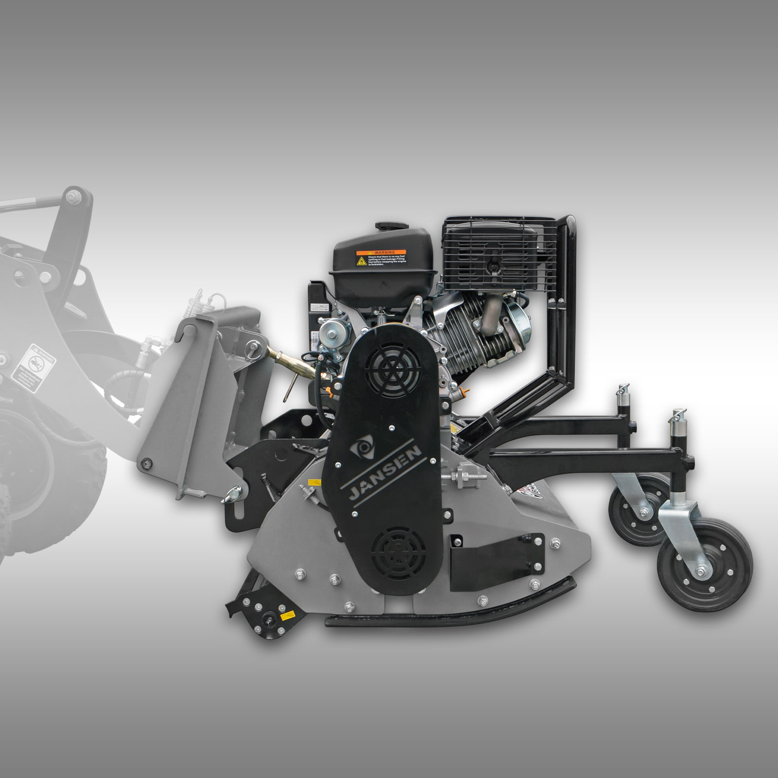 Jansen BMM-100 s benzínovým motorom pre HL-500E