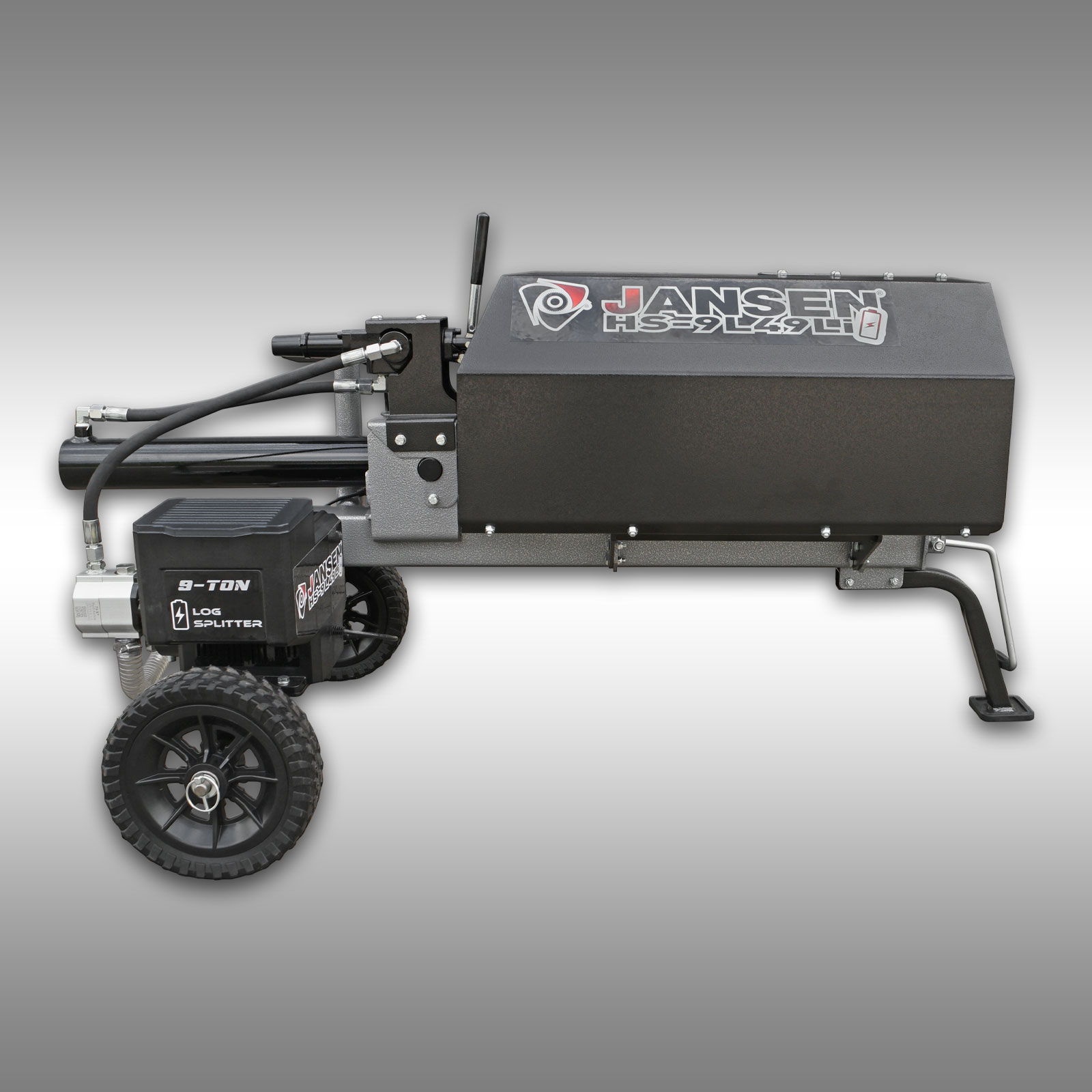 Jansen HS-9L49-Li Akumulátorová štiepačka dreva, 9 ton, bezdrôtová, 20 V lítium