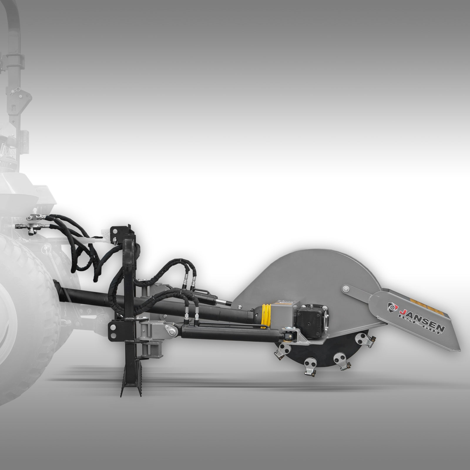 Jansen BSF-60T Pňová fréza na traktor