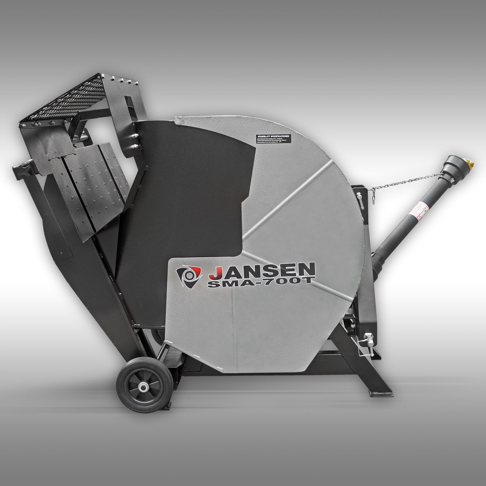 Jansen SMA-700T Cirkulár, kotúčová píla na taktor, 700mm čepeľ