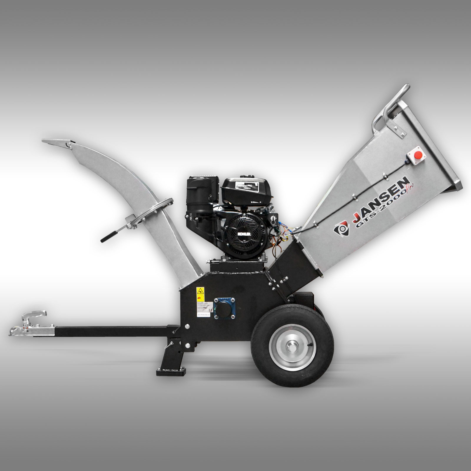 Jansen GTS-2000pro drvič - štiepkovač konárov