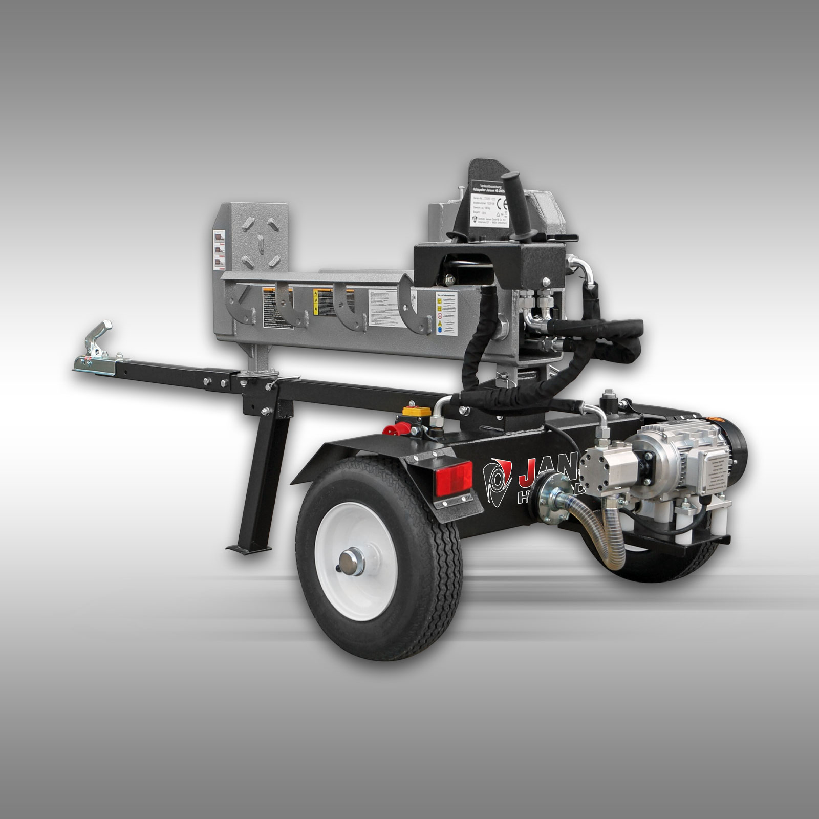 Jansen HS-20DS63E Elektromotor, 20 t, 60 cm obojsmerná štiepačka