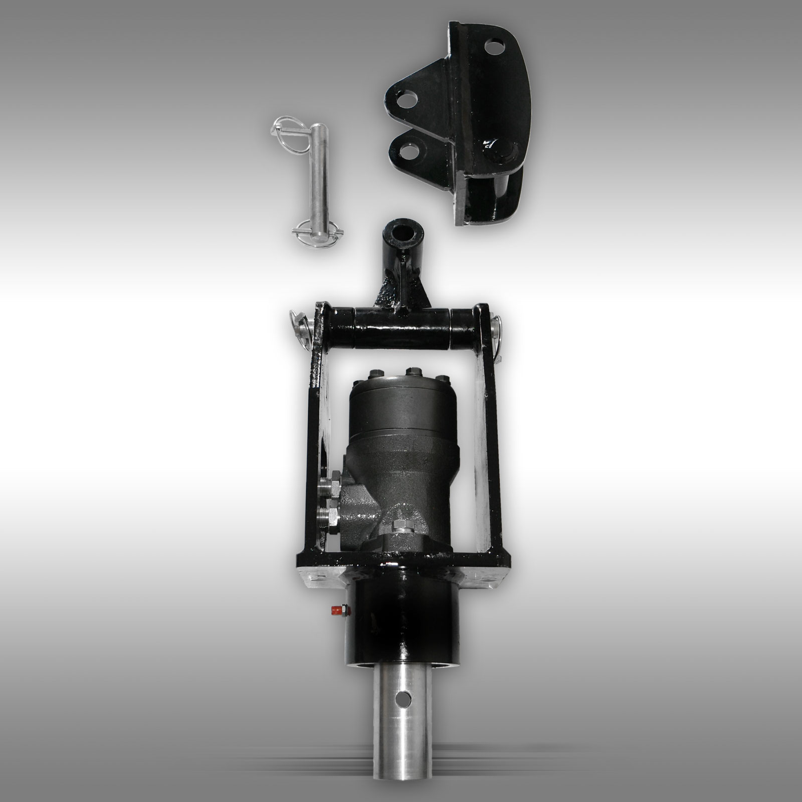 Jansen HBG-1500 Hydraulický zemný vrták na mini bager, traktor, čelný nakladač