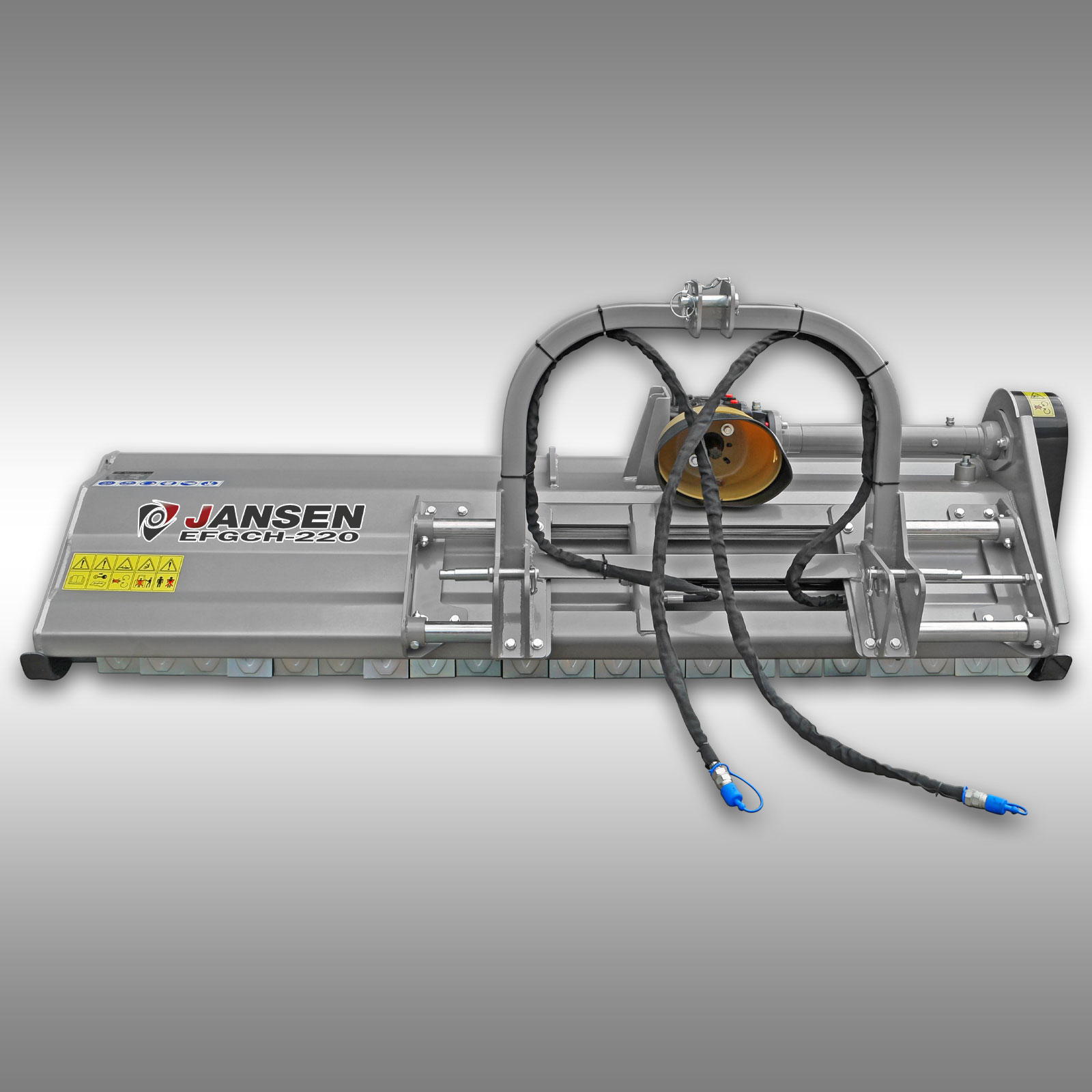 Jansen EFGCH-220 - 220cm mulčovač s posuvom