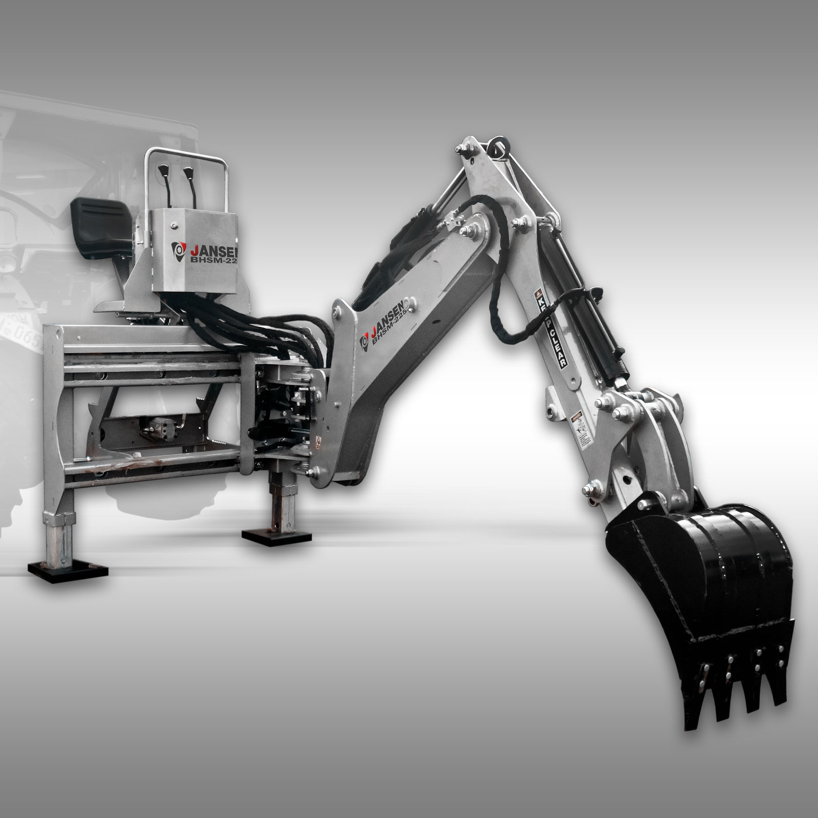 Jansen BHSM-225 Podkop za traktor