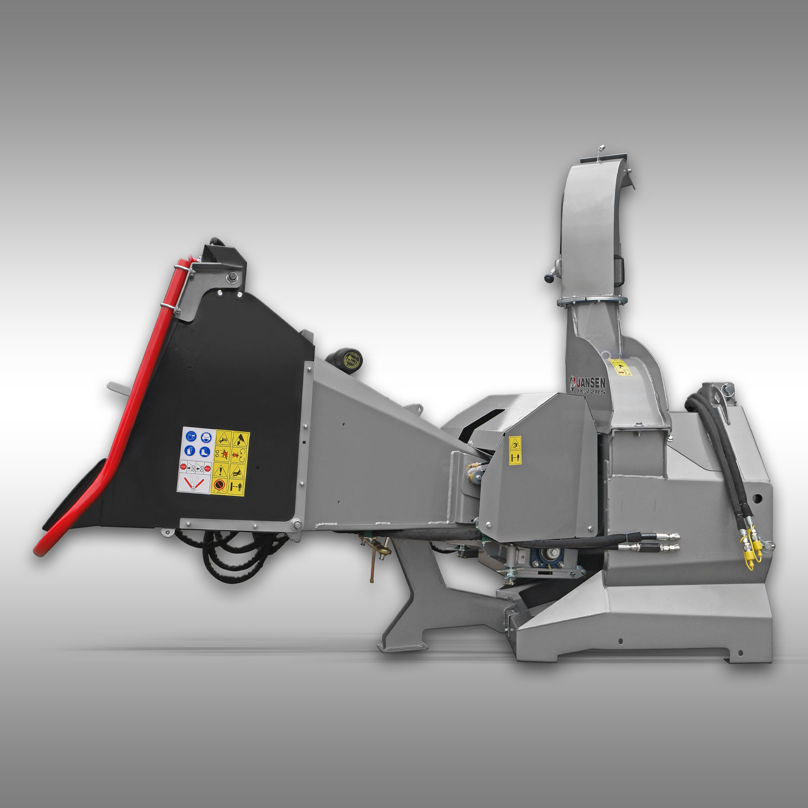 Jansen JX-72RS drvič - štiepkovač konárov za traktor
