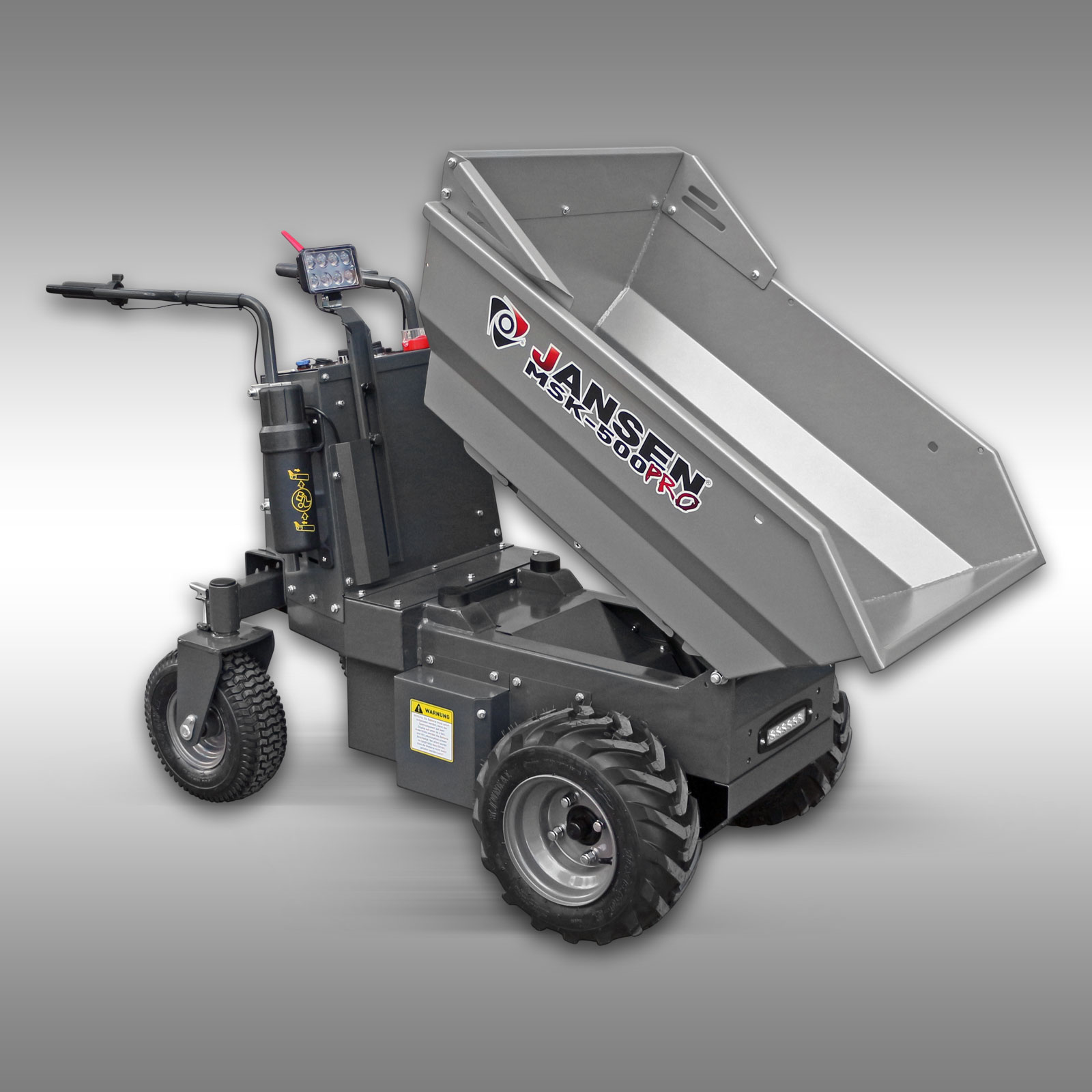 Jansen MSK-500 PRO Elektrický dumper, 1000 W elektromotor