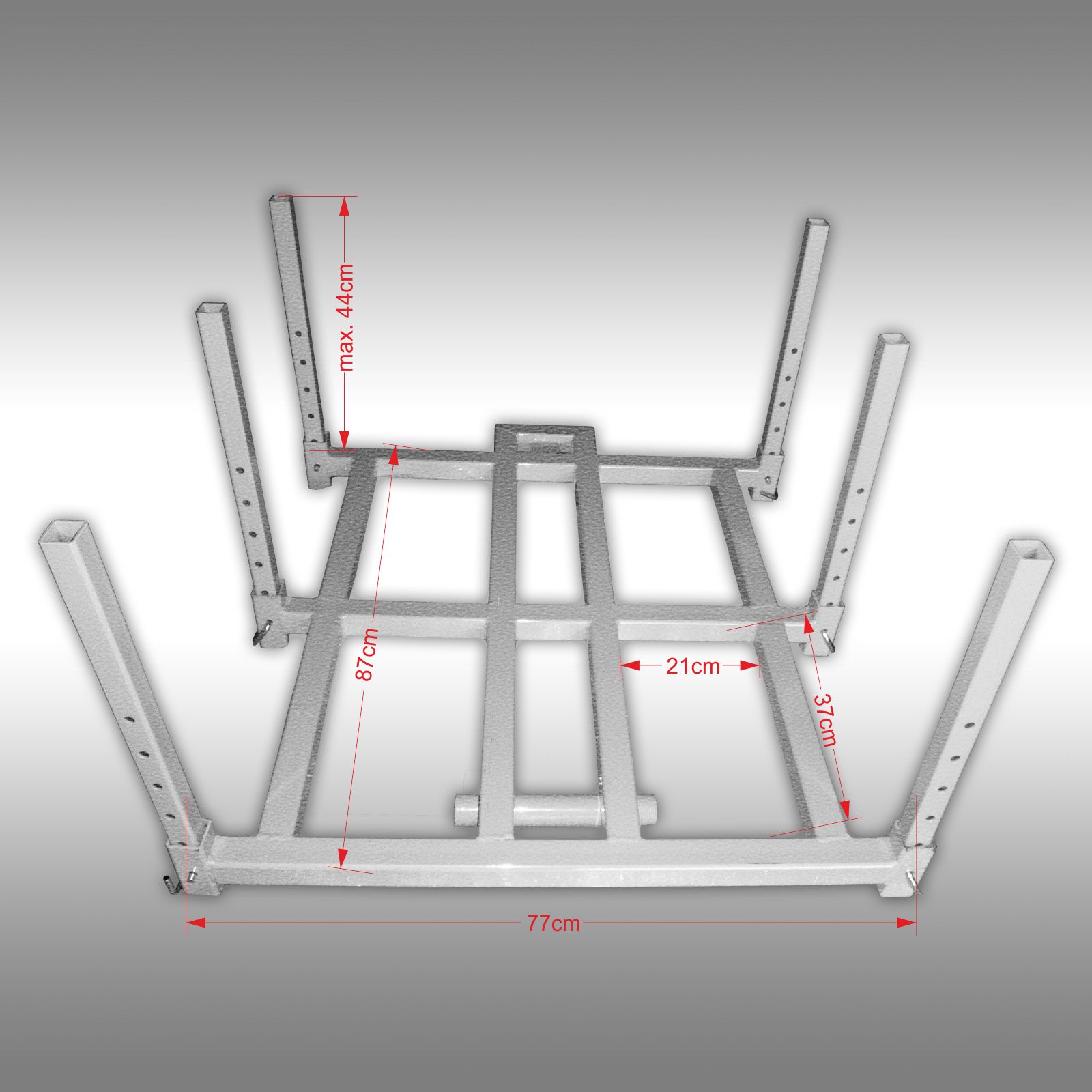 Stohovací rám na dumper Jansen RD-200, RD-300 a RD-500