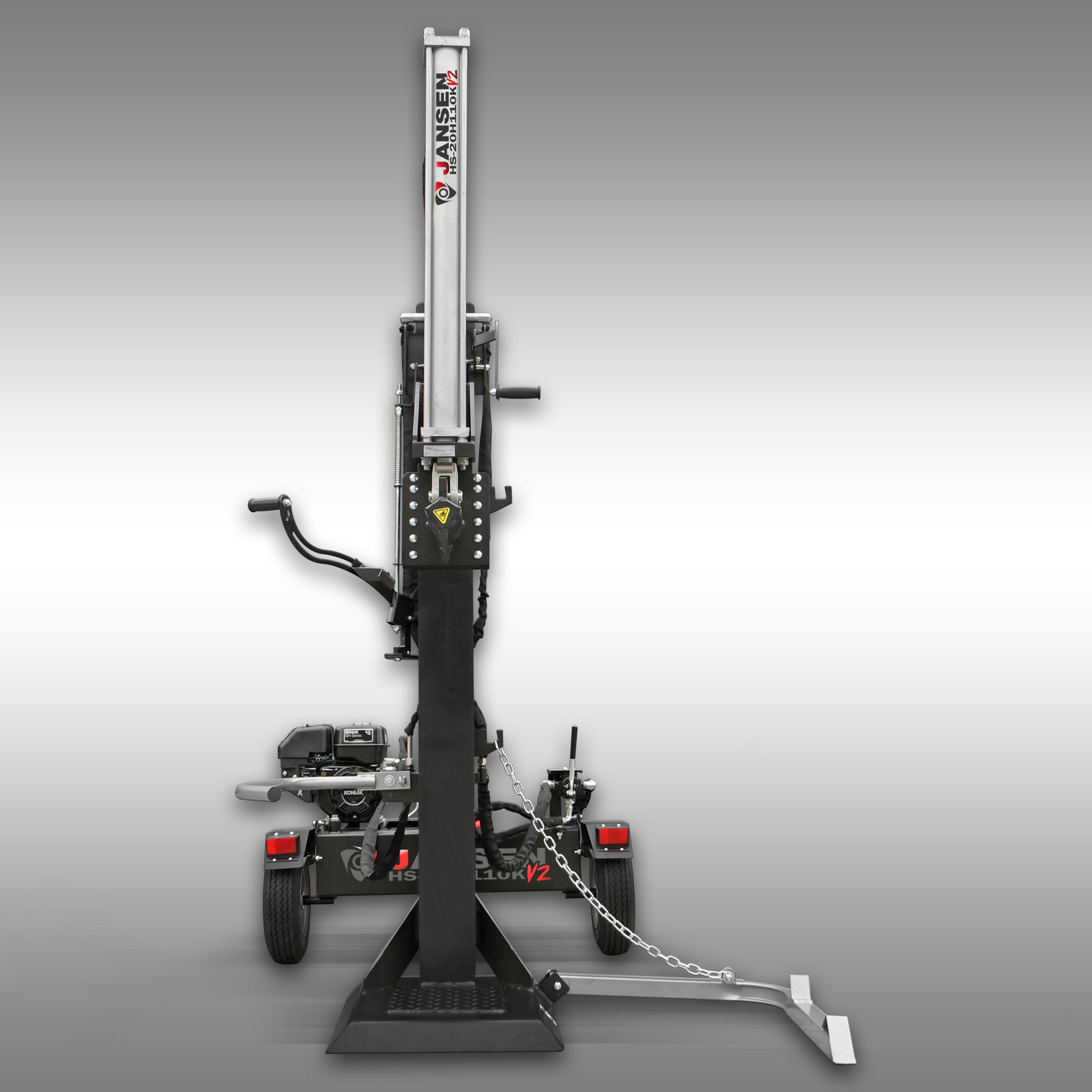 Jansen HS-20H110K-V2, KOMBI, Benzin+Elektro, 20 t štiepačka