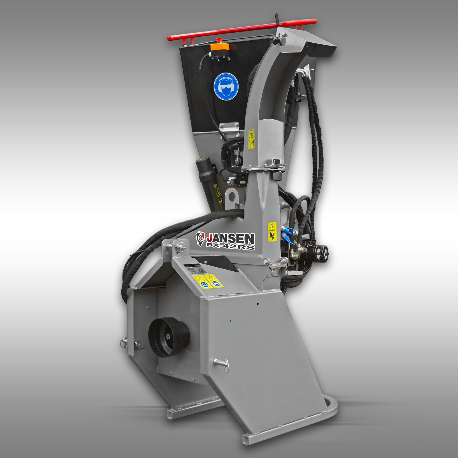 Jansen BX-42RS drvič - štiepkovač konárov za traktor
