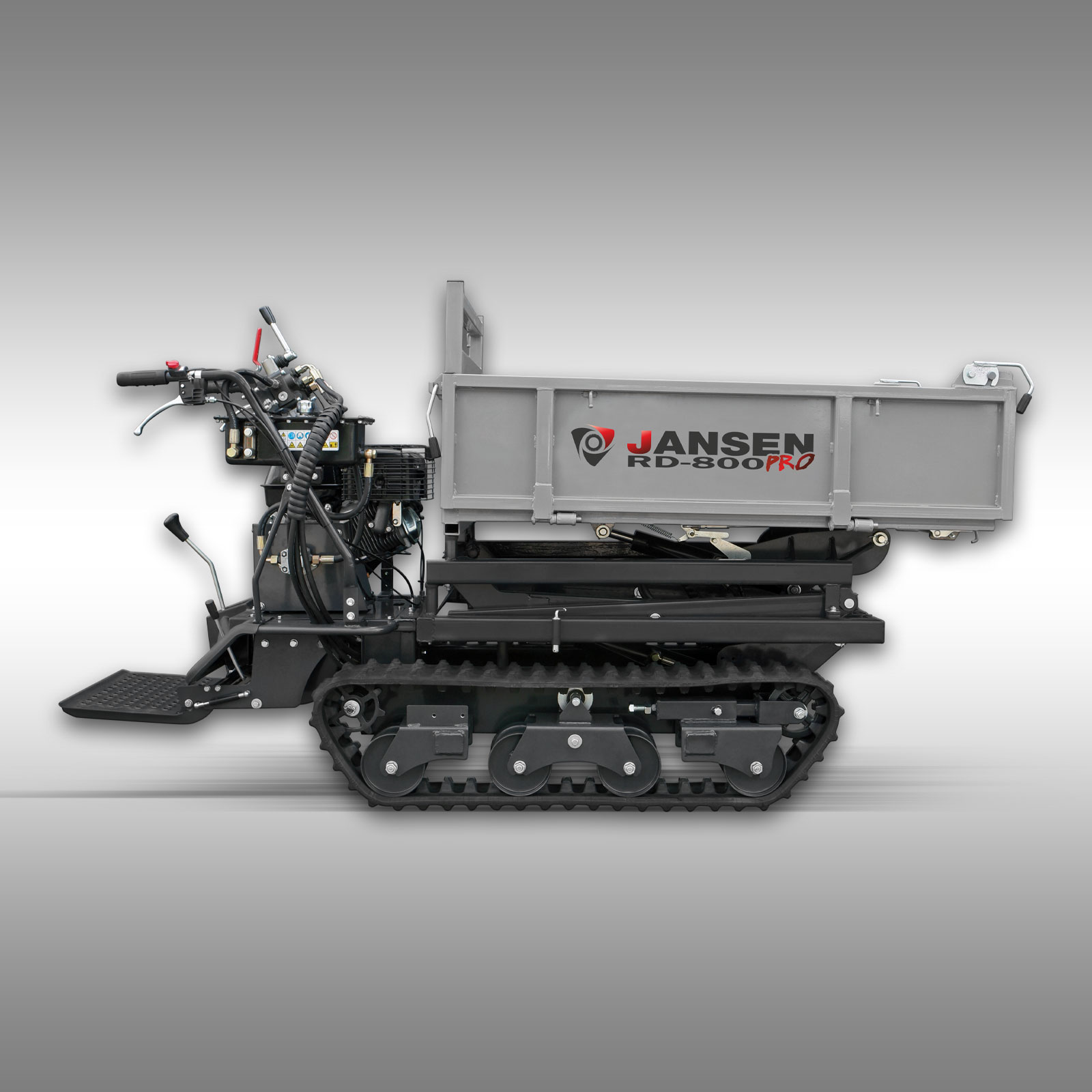 Jansen RD-800pro Dumper, 15 koňový motor, s výškovým vyklápaním