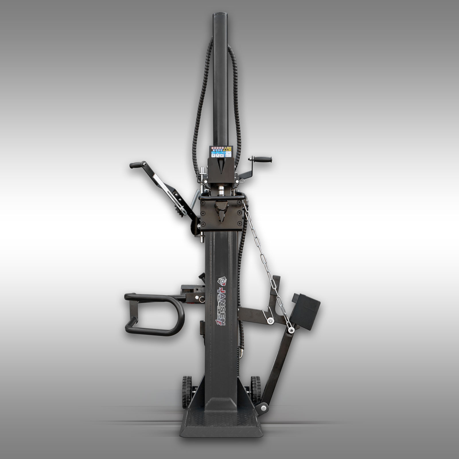 Štiepačka dreva Jansen TS-12E, 12 ton s elektrickým motorom 5kw, vertikálna