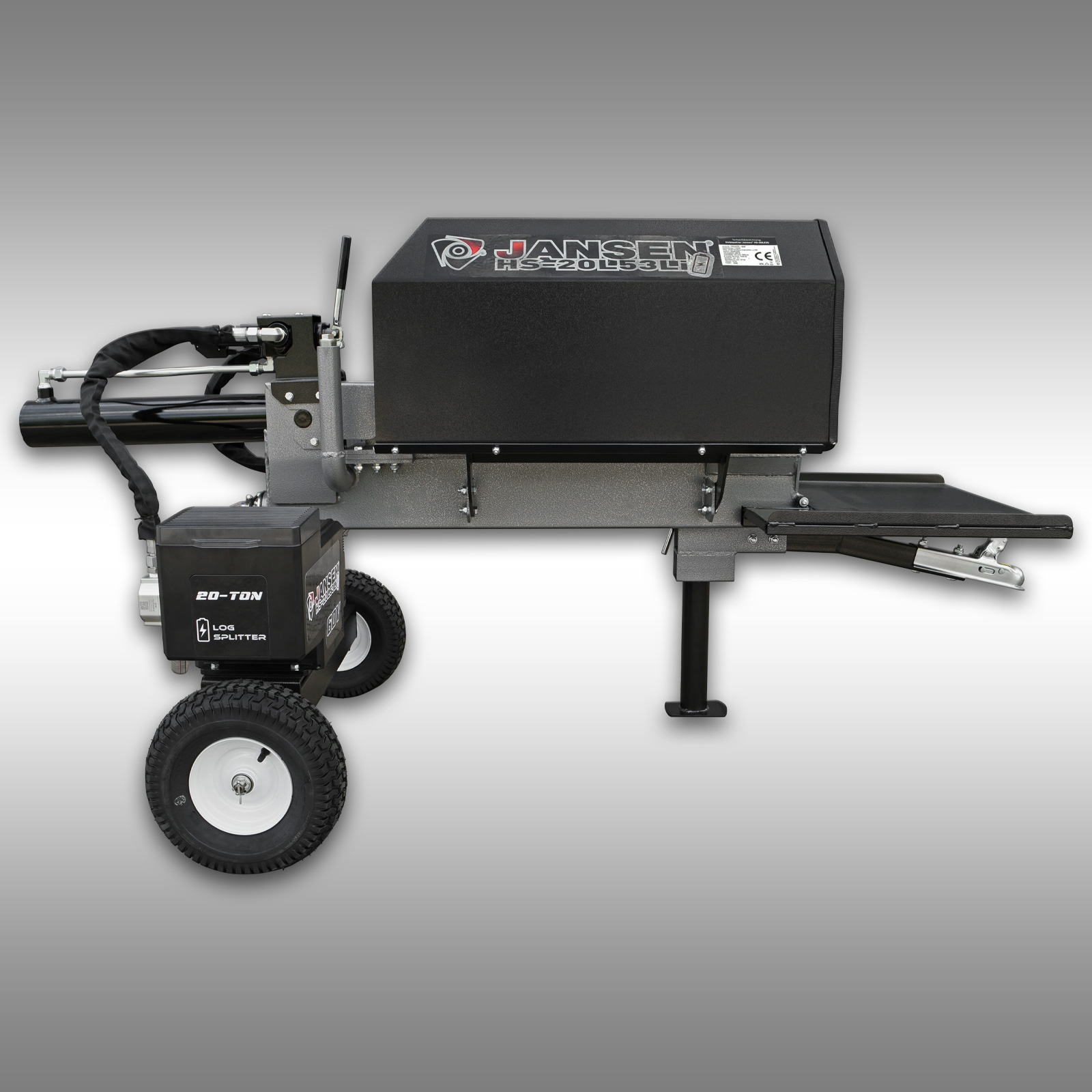 Jansen HS-20L53-Li Akumulátorová štiepačka dreva, 20 ton, bezdrôtová, 20 V lítium