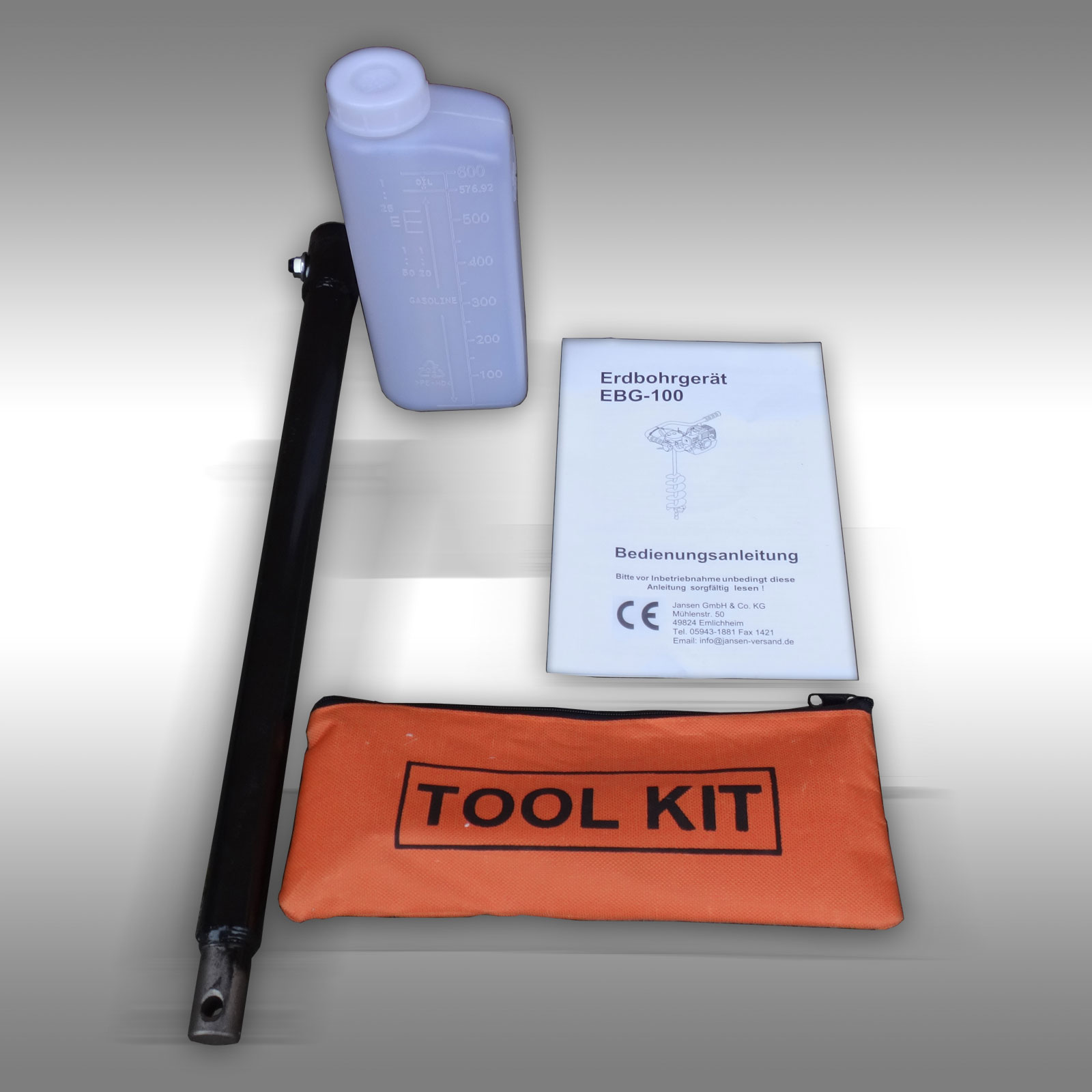 Jansen EBG-100 Zemný vrták, benzínový