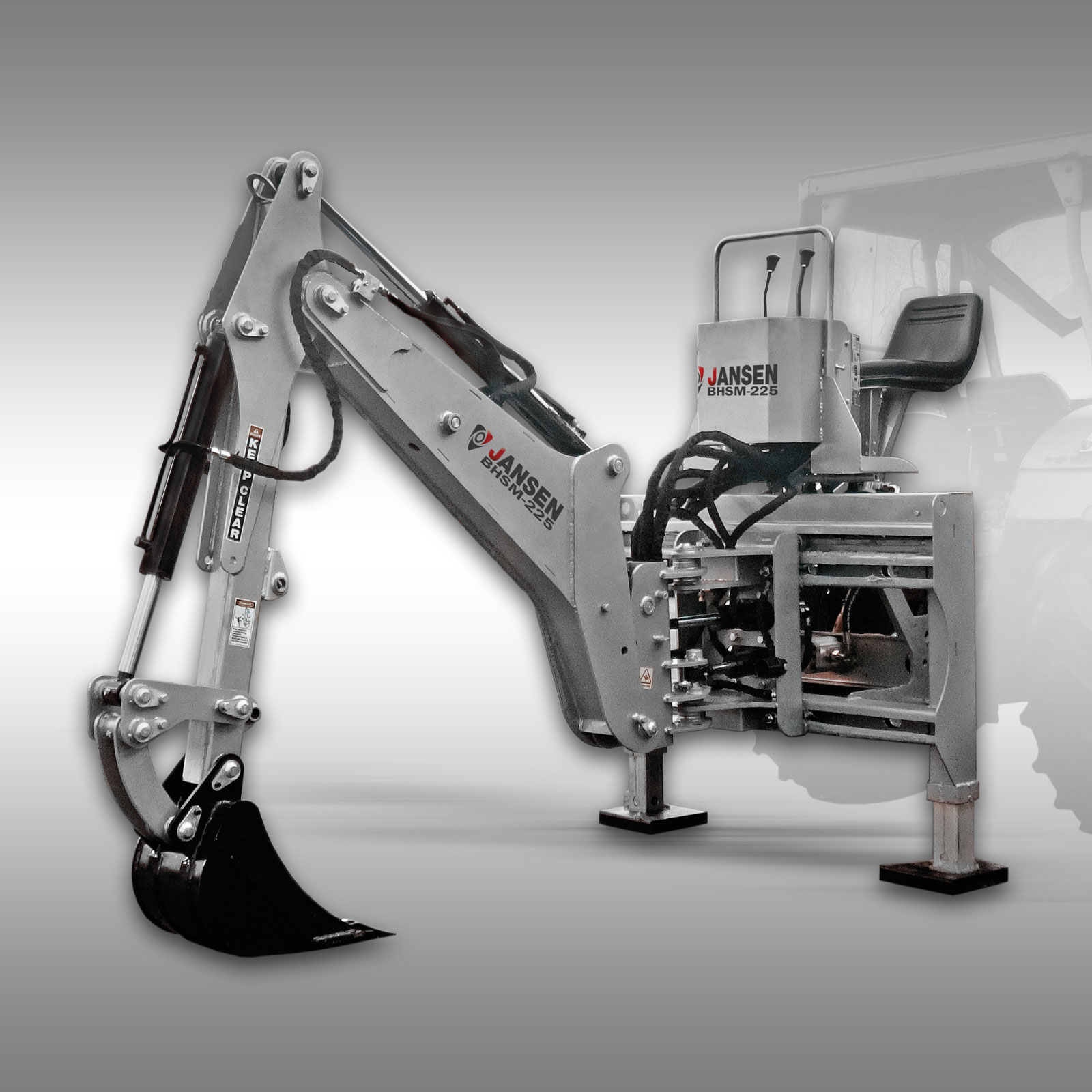 Jansen BHSM-225 Podkop za traktor