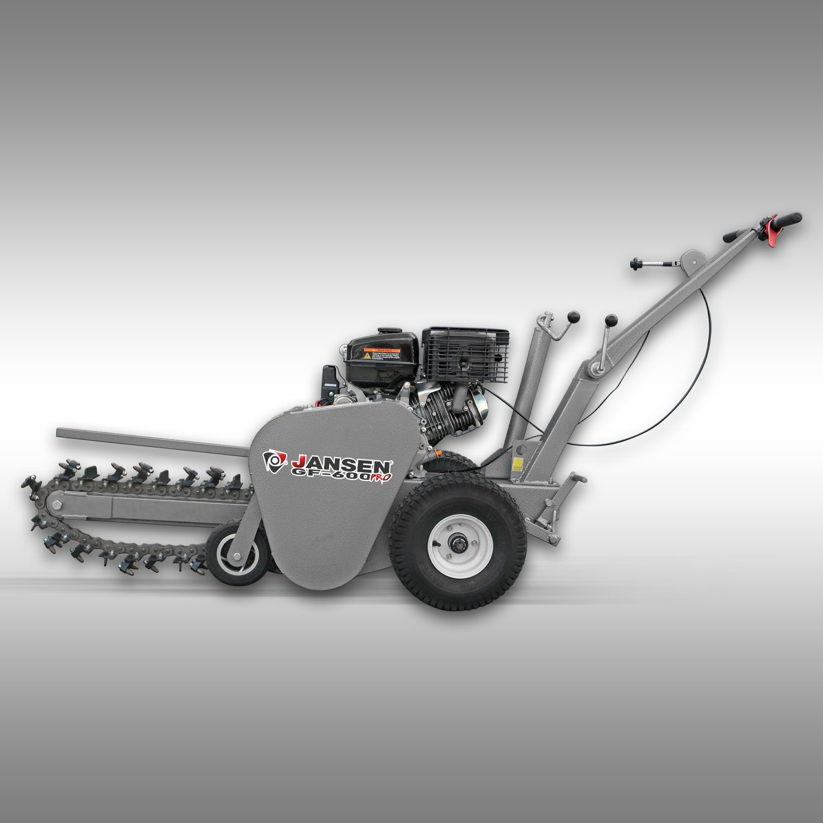 Jansen GF-600pro Pôdna ryhovacia fréza PRO