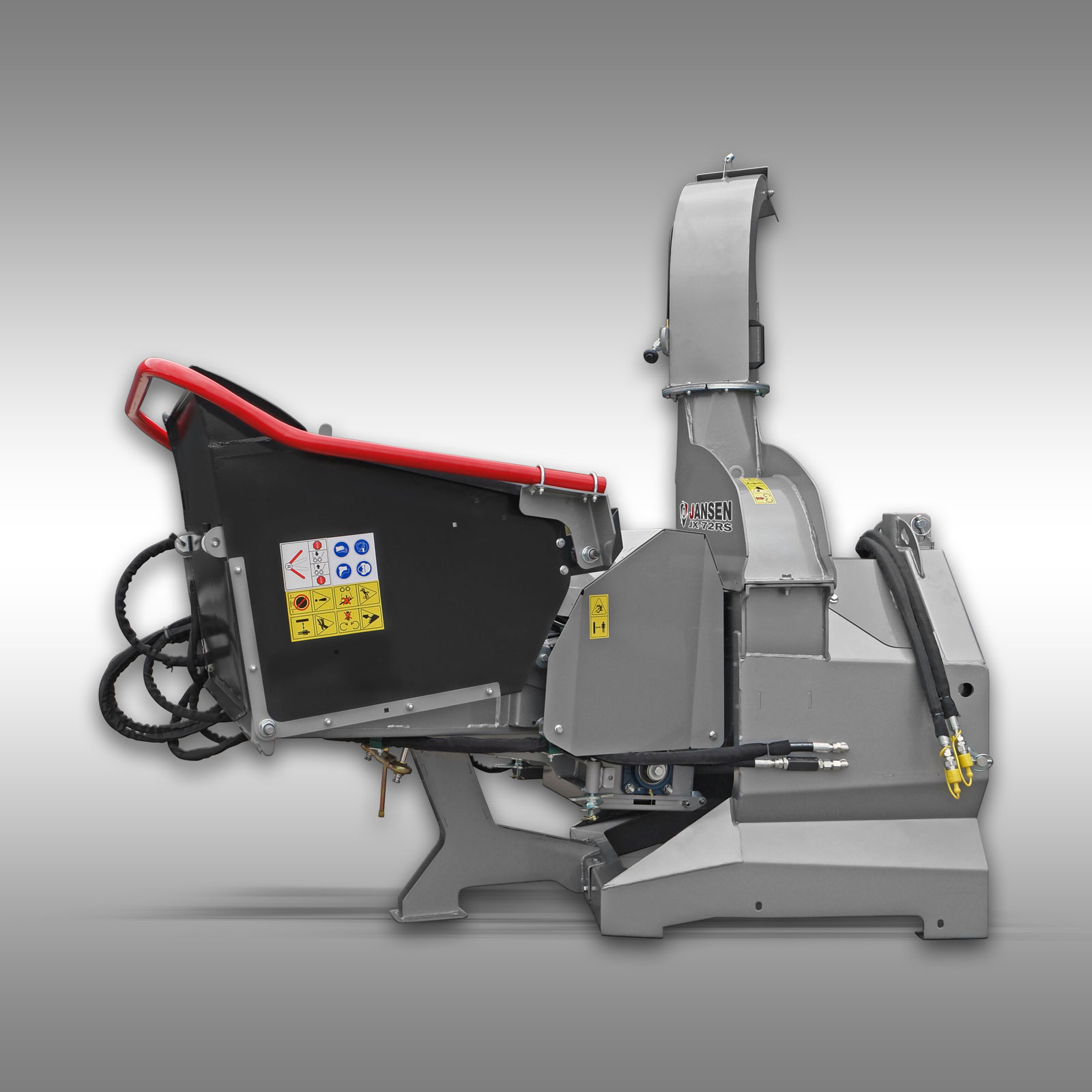 Jansen JX-72RS drvič - štiepkovač konárov za traktor