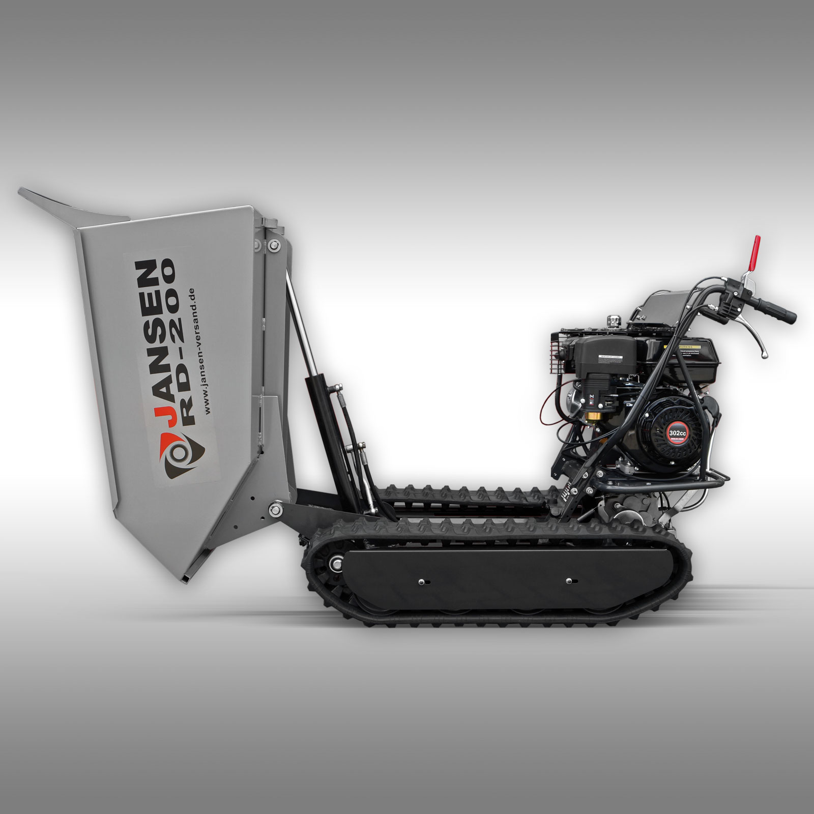  Jansen RD-200 Dumper, 9 koňový benzínový motor 