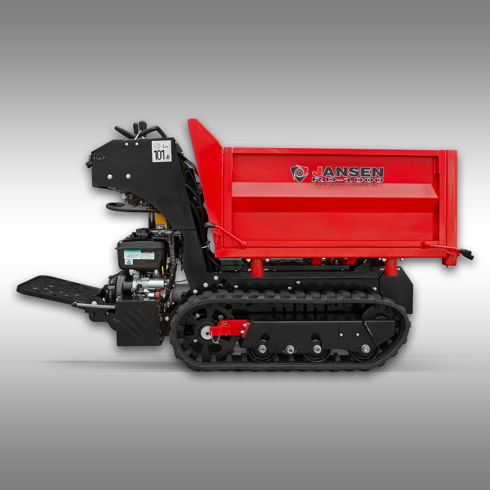 Jansen RD-1000 Dumper PRO,  motor Vanguard, 3 bočné sklápanie