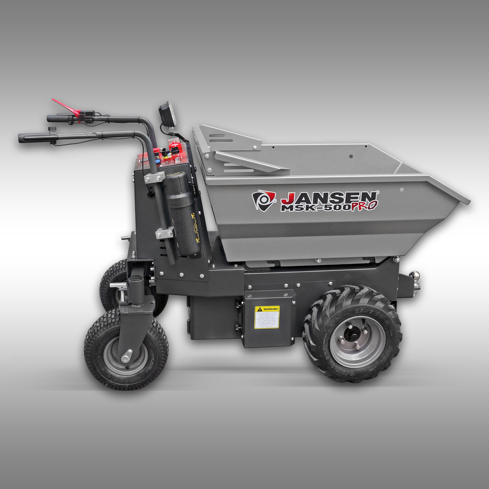 Jansen MSK-500 PRO Elektrický dumper, 1000 W elektromotor