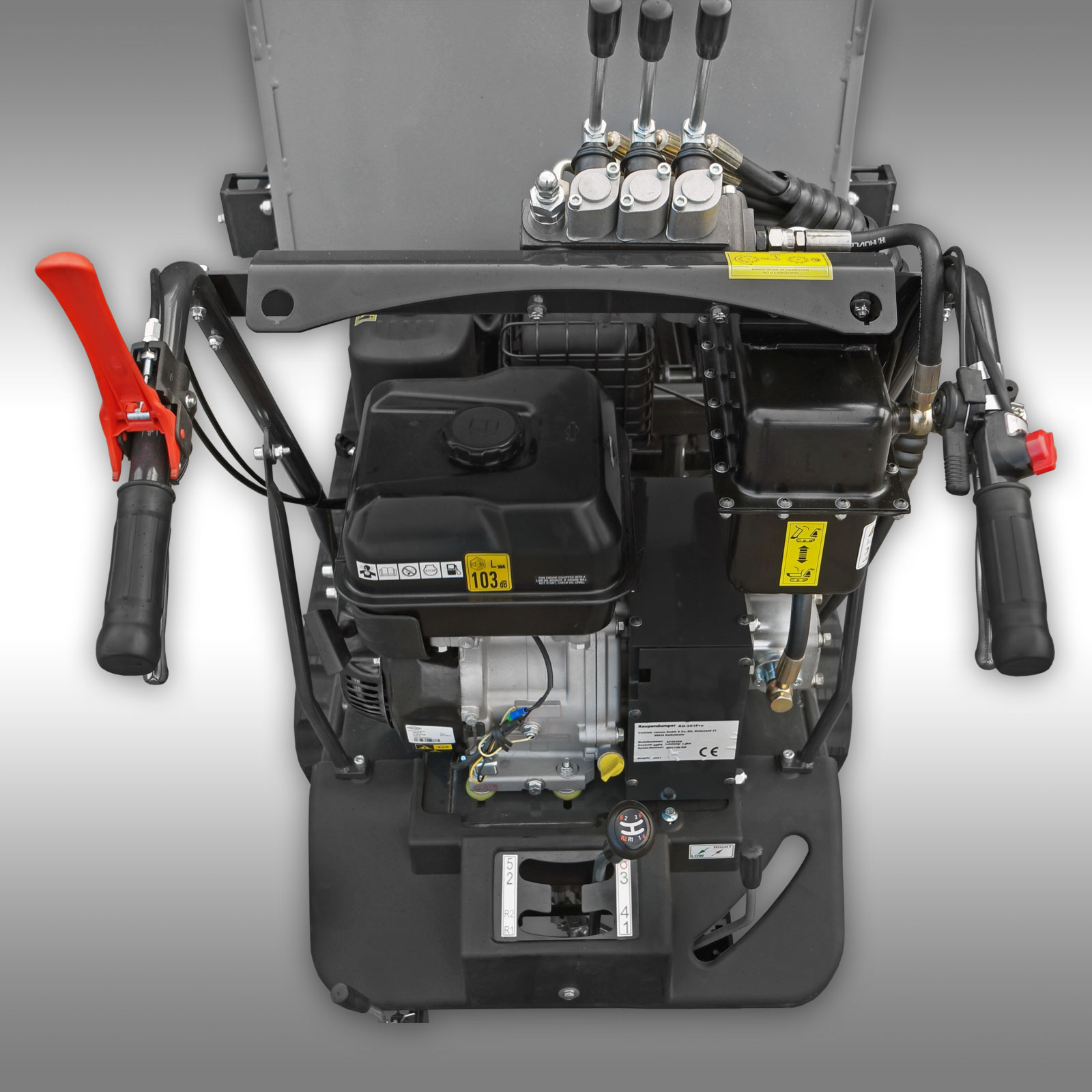 Jansen RD-300proS Samonakladací dumper s výškovým vyklápaním 