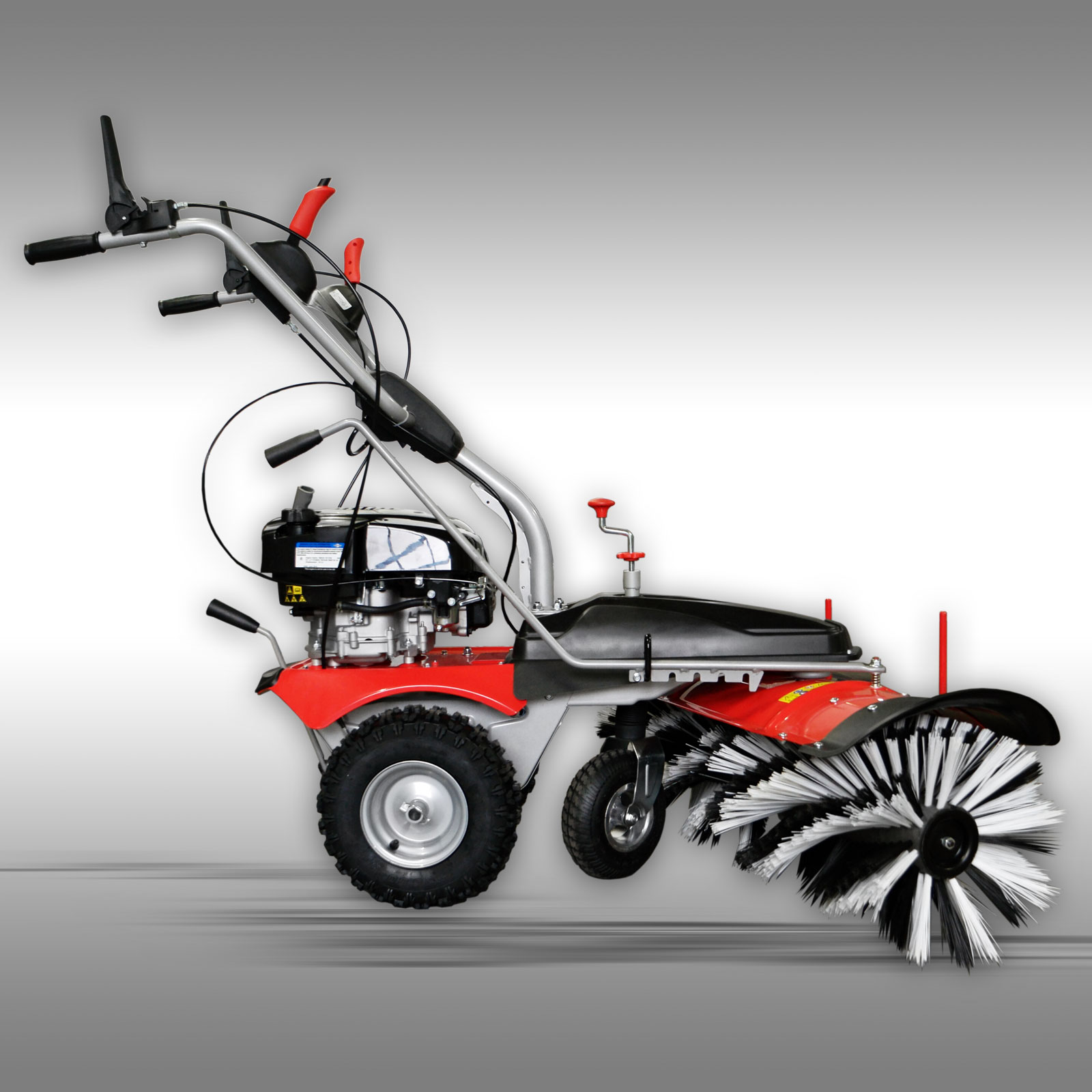 Jansen MKB-500BS Motorová metla s pluhom a zbernou nádržou