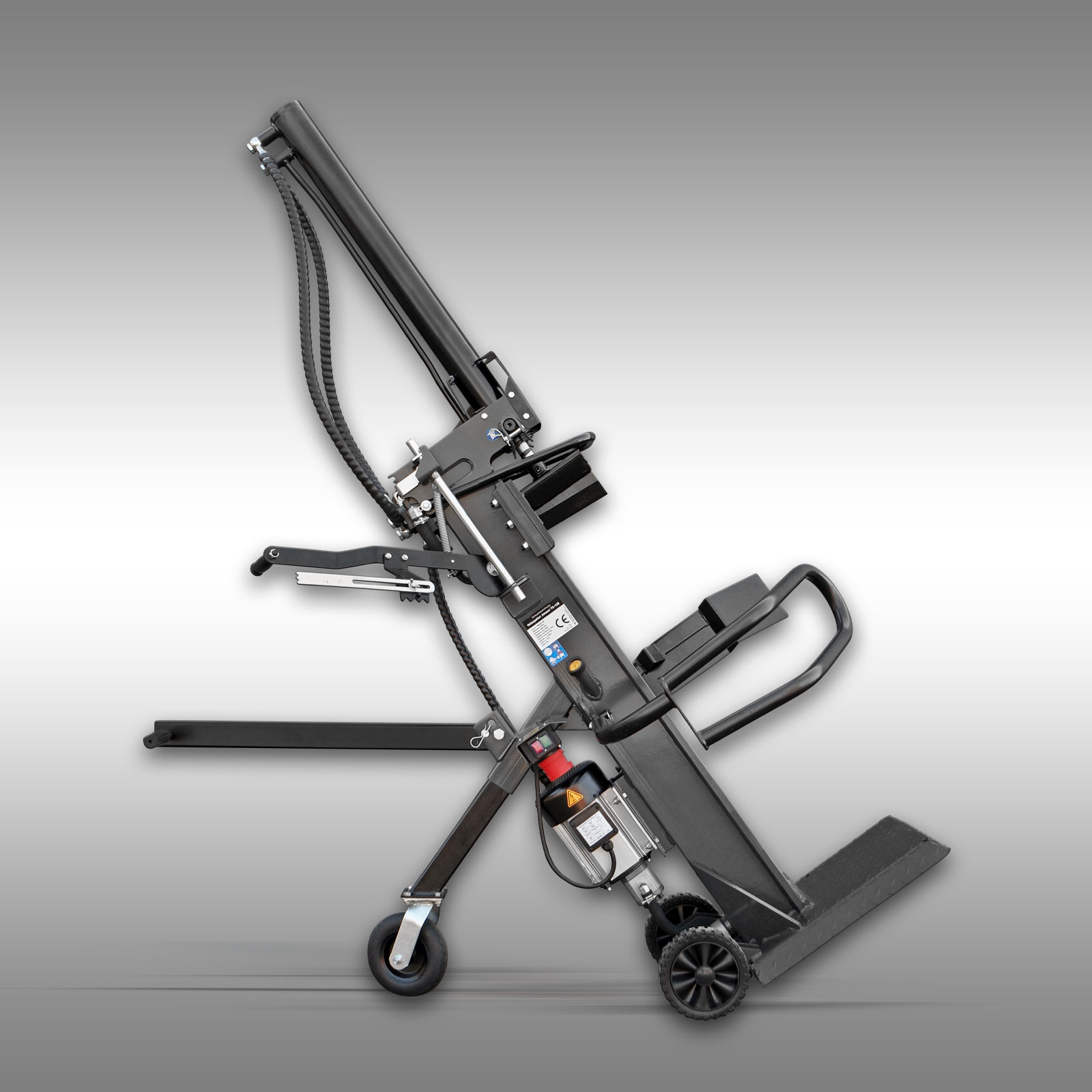 Štiepačka dreva Jansen TS-12E, 12 ton s elektrickým motorom 5kw, vertikálna