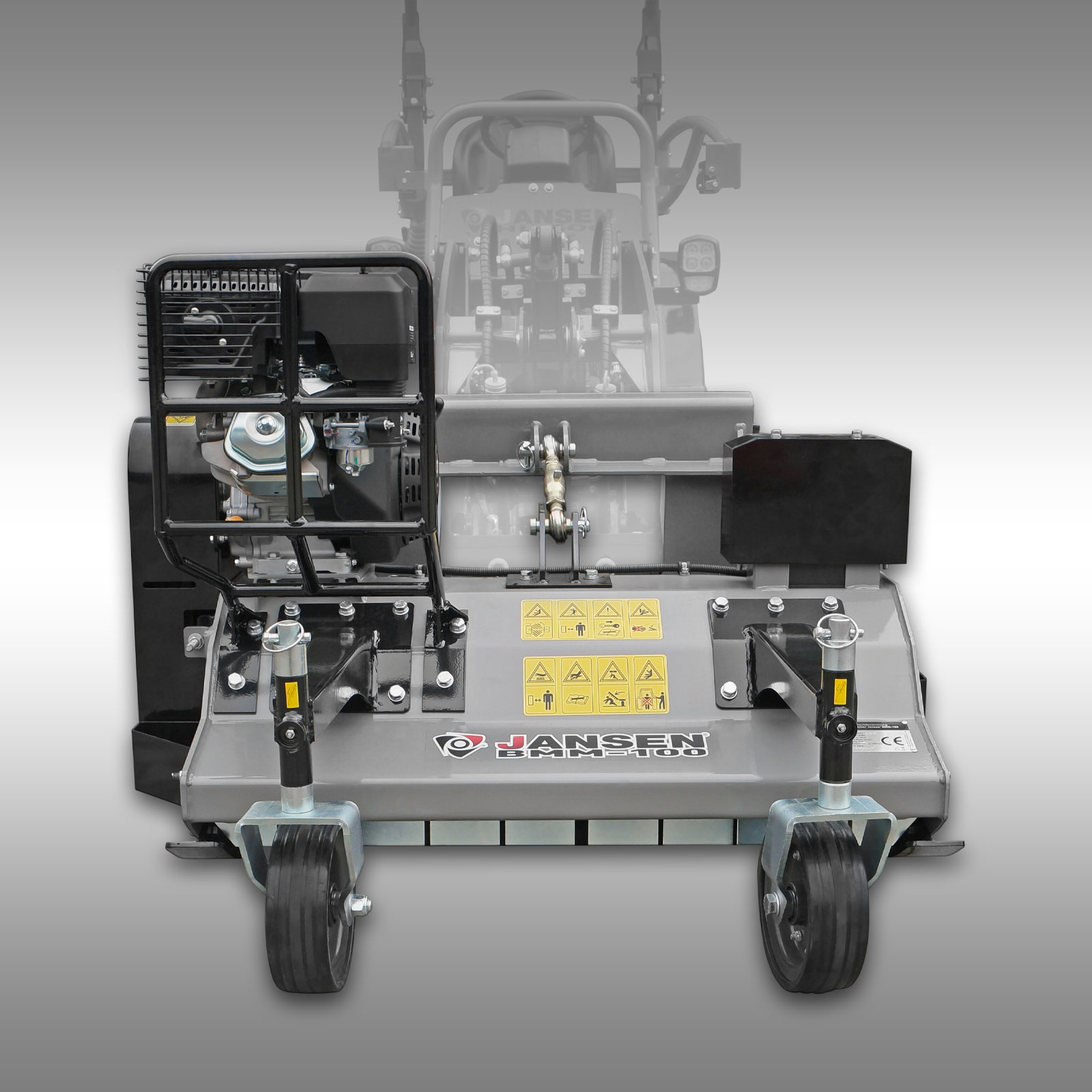 Jansen BMM-100 s benzínovým motorom pre HL-500E