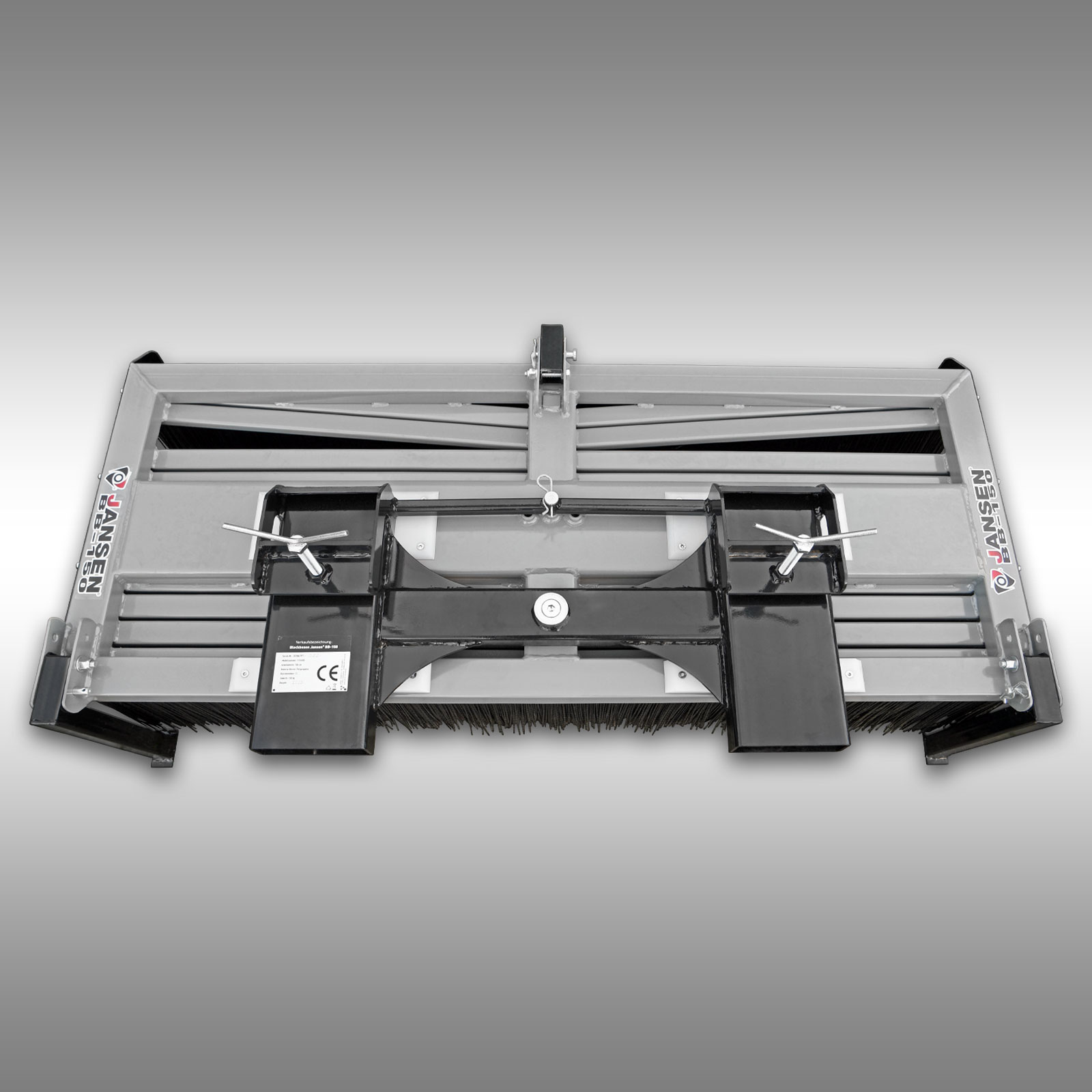 Jansen BB-150, plochá metla, na paletové vidly