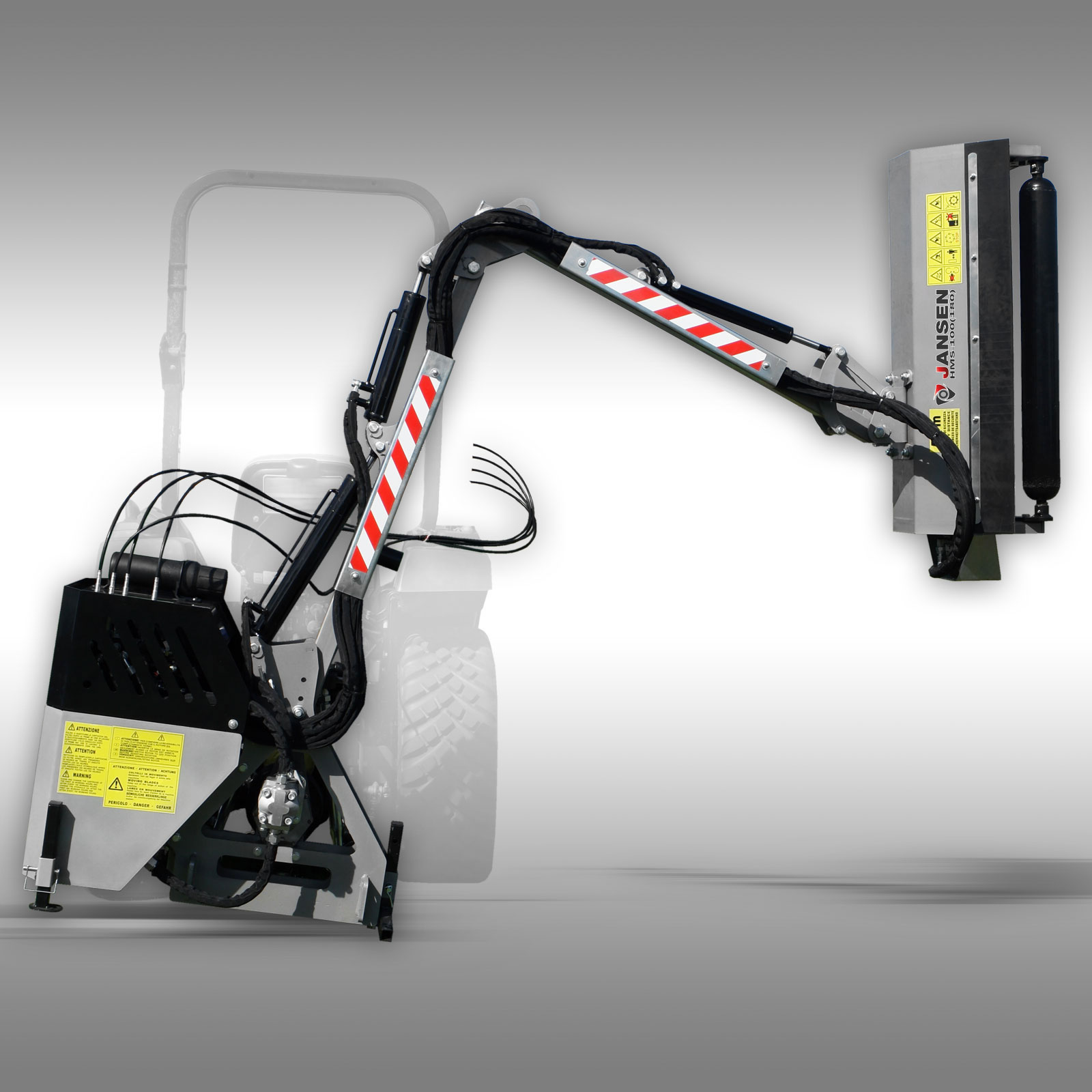 Jansen HMS-100(180) Hydraulický ramenný mulčovač / žací krovinorez