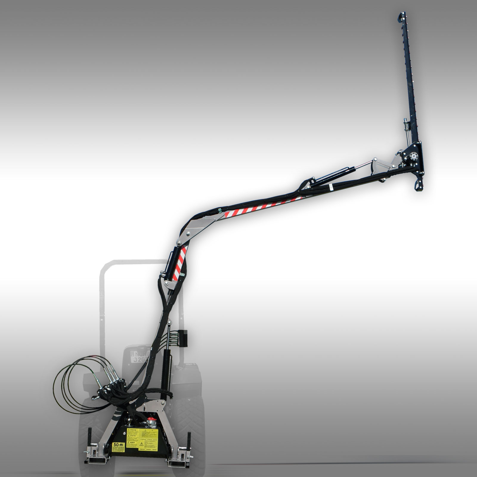 Jansen HMB-180 Hydraulická sekacia lišta 180, sklopná kosačka, na živý plot – krovinorez